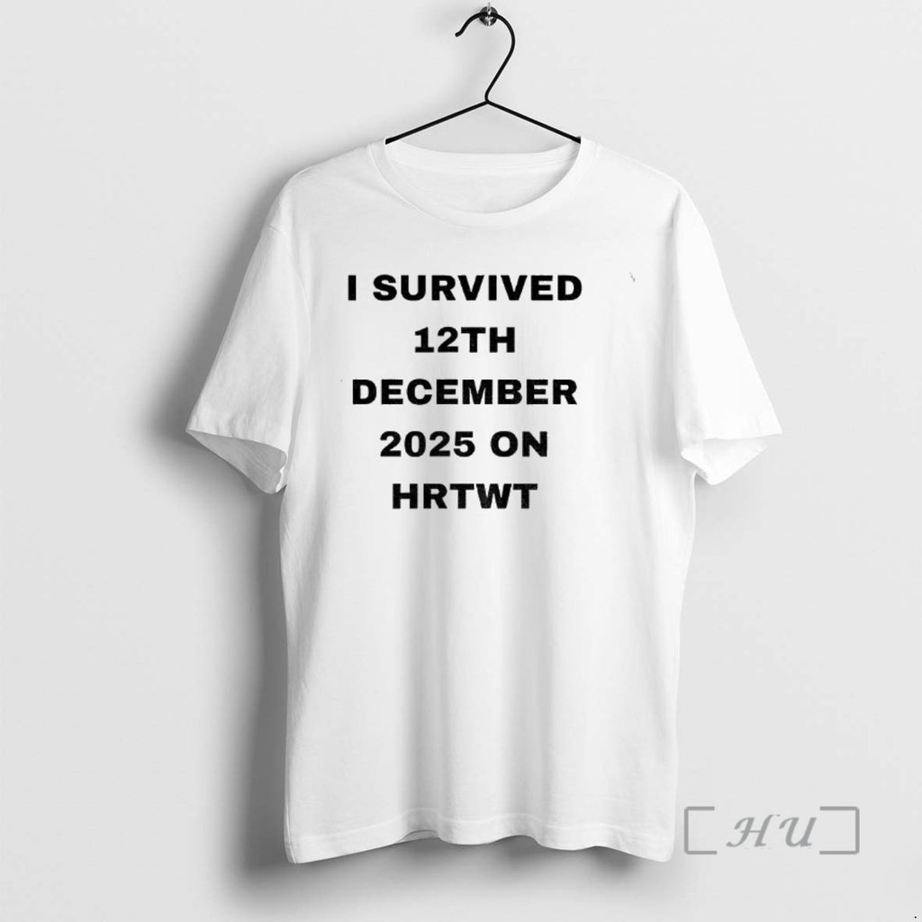 Officials Heated Rivalry I Survived 12th December 2026 On Hrtwt T-Shirts, Hoodie, Sweatshirt | PopFlextees.com