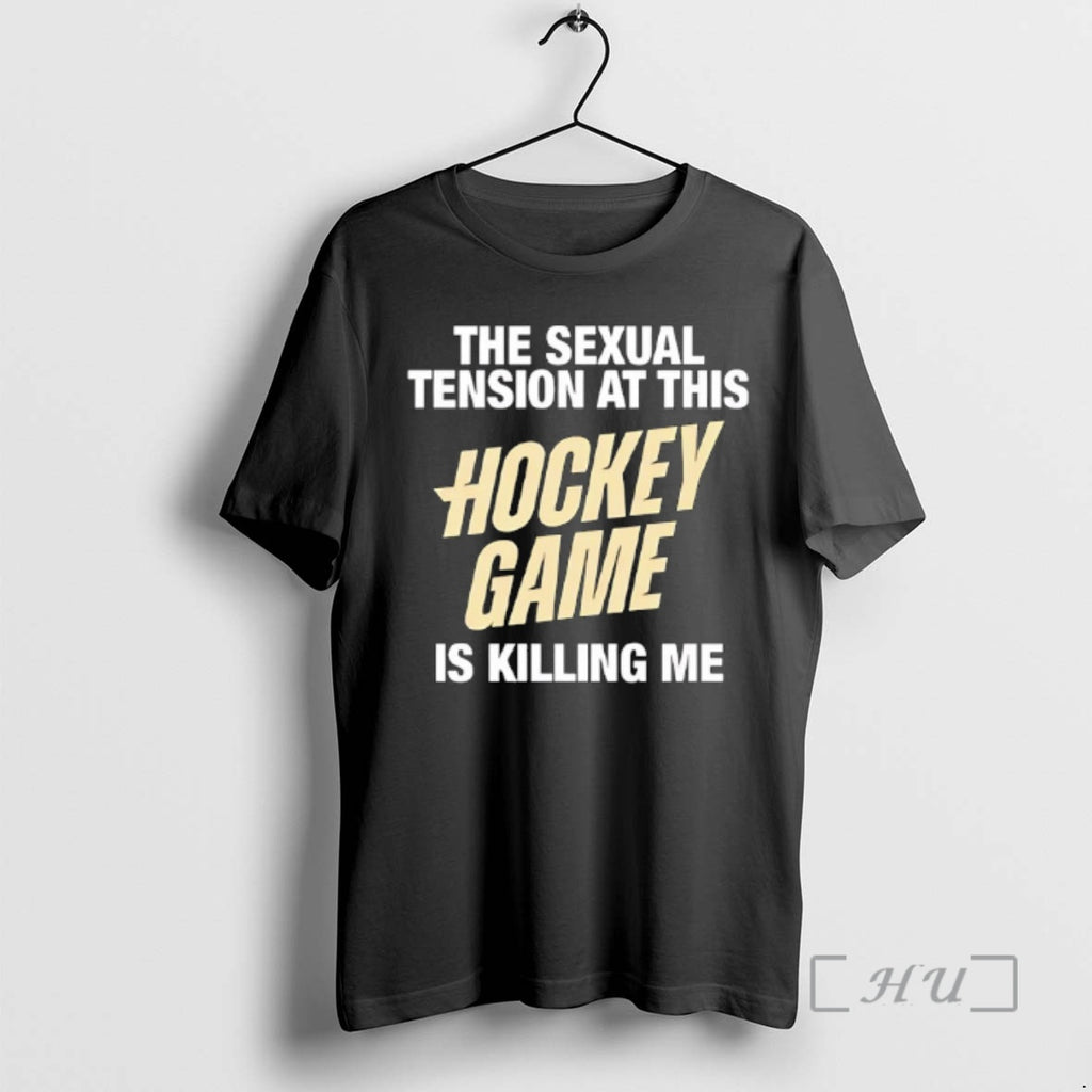 Officials Heated Rivalry The Sexual Tension At This Hockey Game Is Killing Me Premium T-Shirts, Hoodie, Sweatshirt