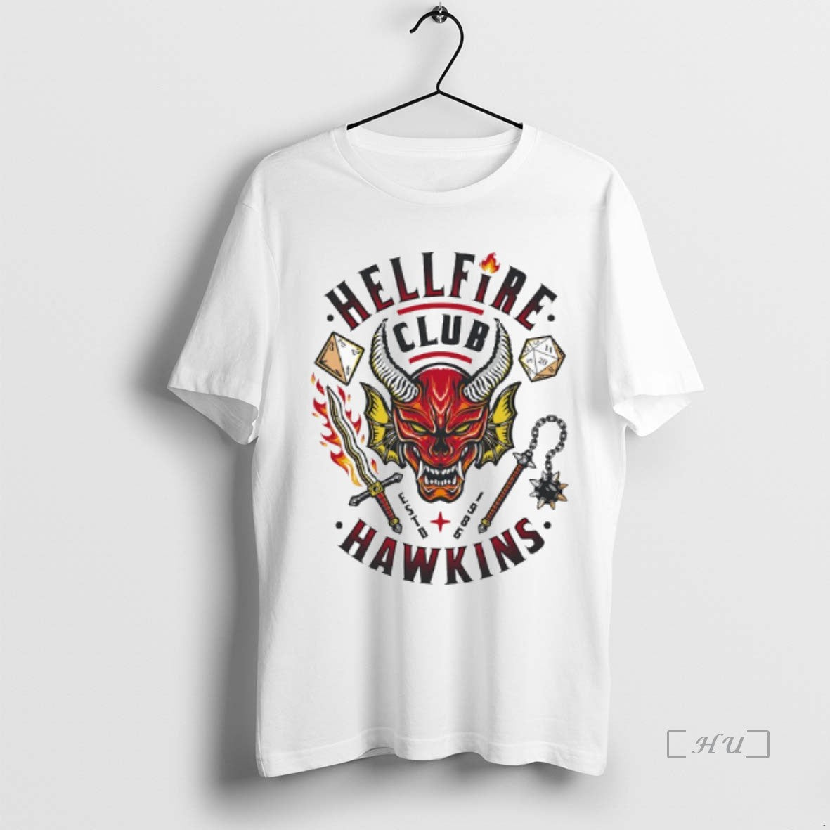 Officials Hellfire Club Hawkins Graphic T-Shirts, Hoodie, Sweatshirt | PopFlextees.com