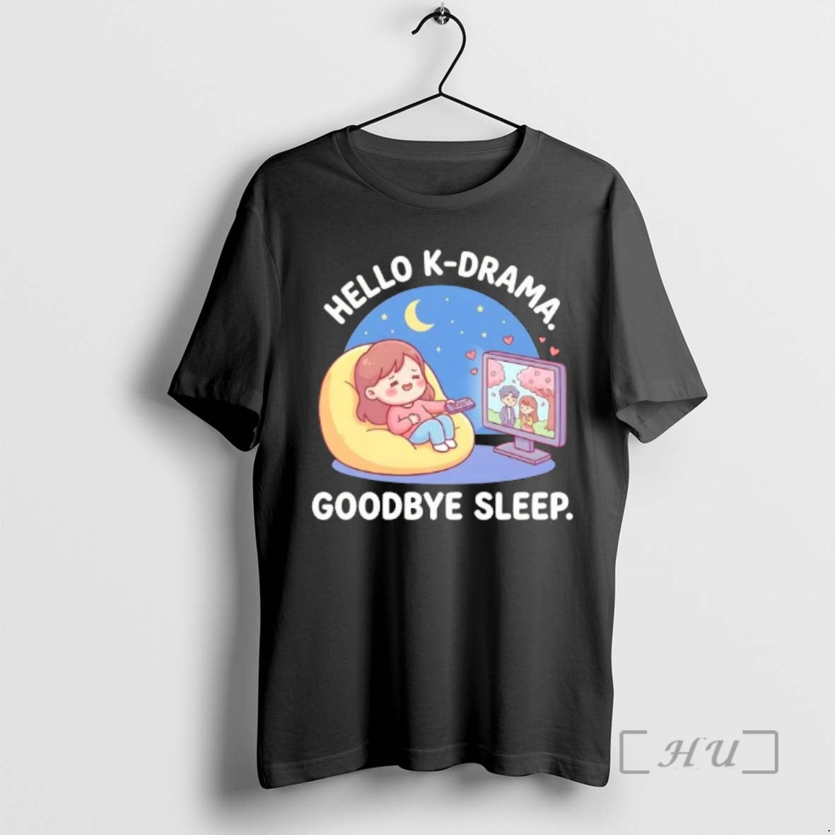 Officials Hello K Drama Goodbye Sleep Anime T-Shirts, Hoodie, Sweatshirt | PopFlextees.com