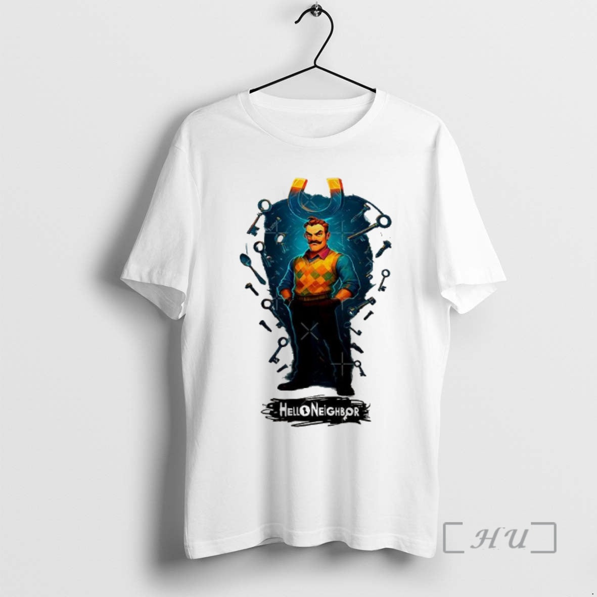 Officials Hello Neighbor Magnet Mind T-Shirts, Hoodie, Sweatshirt | PopFlextees.com