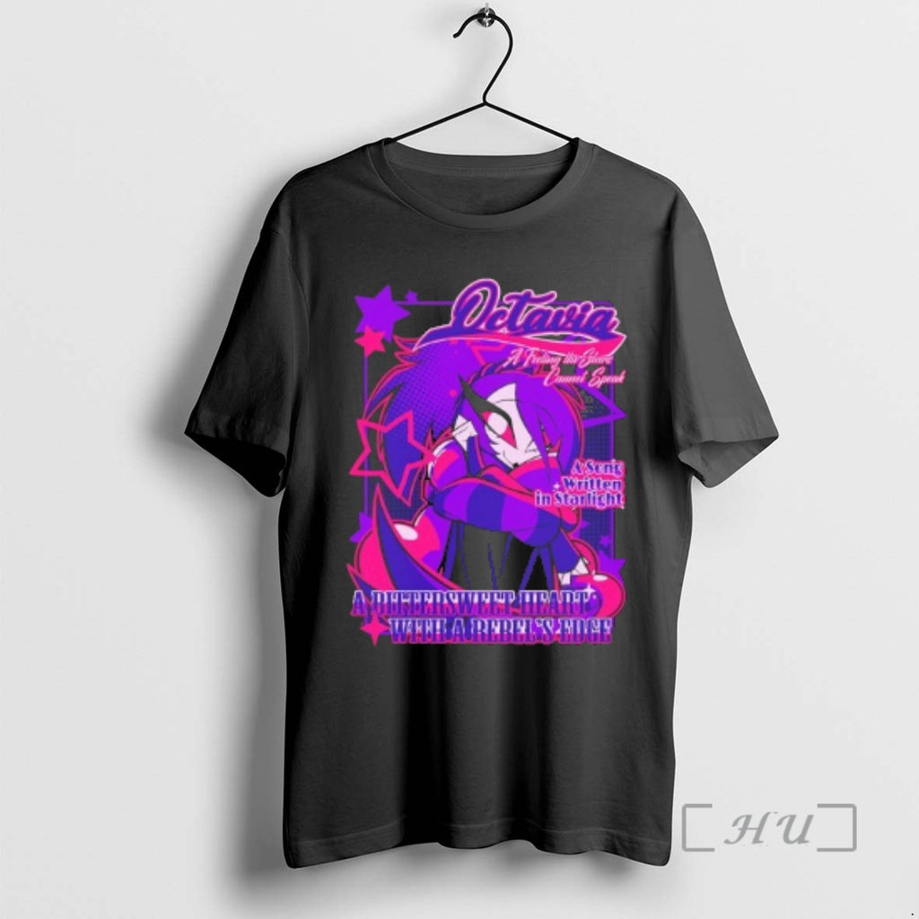 Officials Helluva Boss Datavia A Feeling The Stars Cannot Speak T-Shirts, Hoodie, Sweatshirt | PopFlextees.com