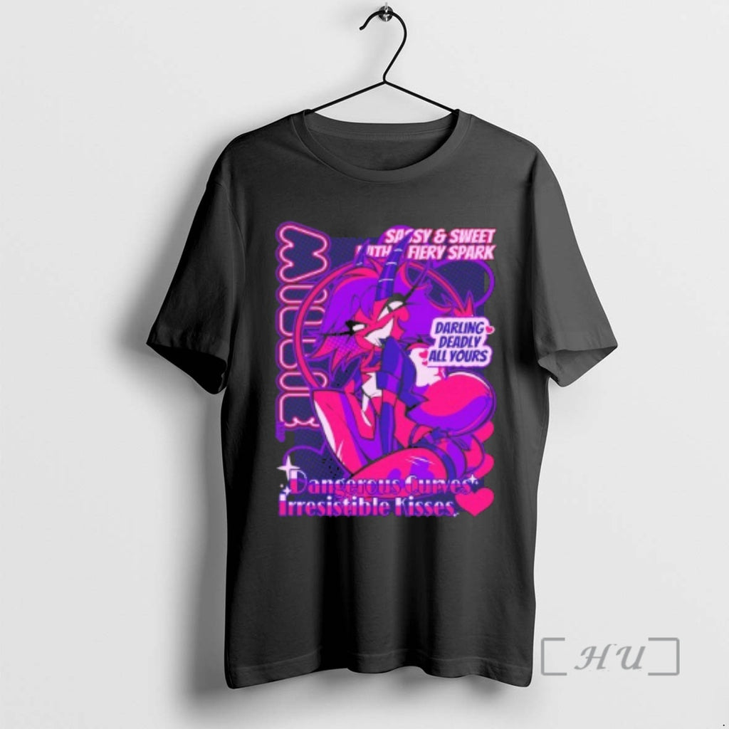 Officials Helluva Boss Millie Sassy And Sweet With Fiery Spark T-Shirts, Hoodie, Sweatshirt | PopFlextees.com