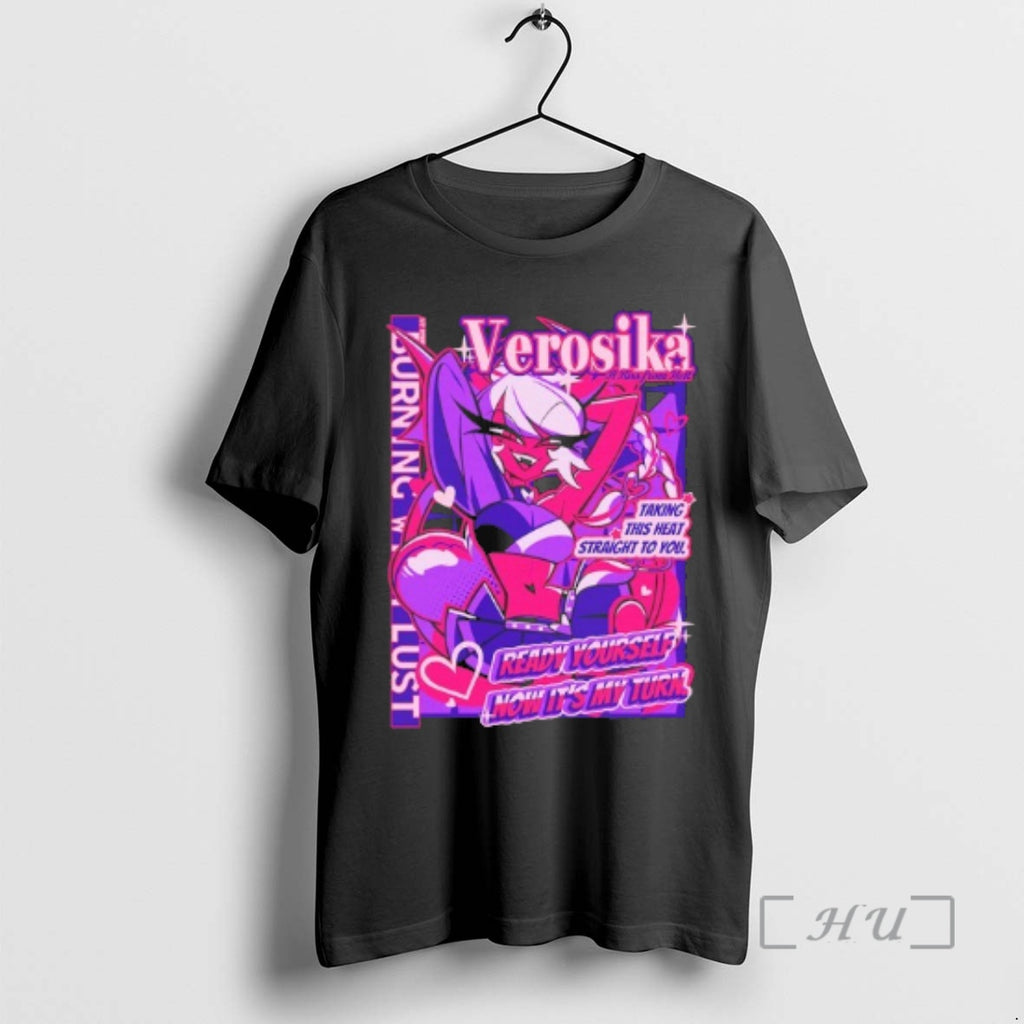 Officials Helluva Boss Verosika Mayday Ready Yourself Now Its My Turn Premium T Shirts Sweater Hoodie, Sweatshirt