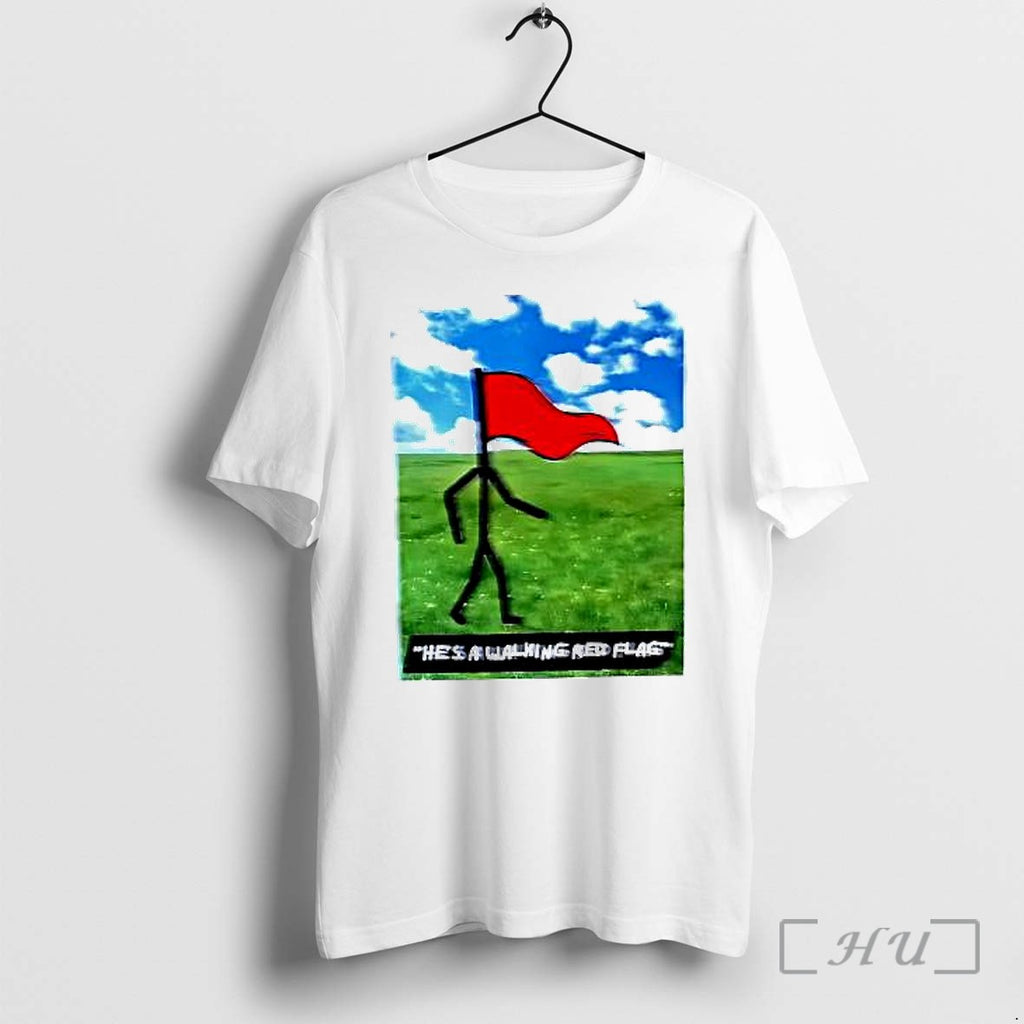 Officials Hes A Walking Red Flag Premium T Shirts Sweater Hoodie Jpg