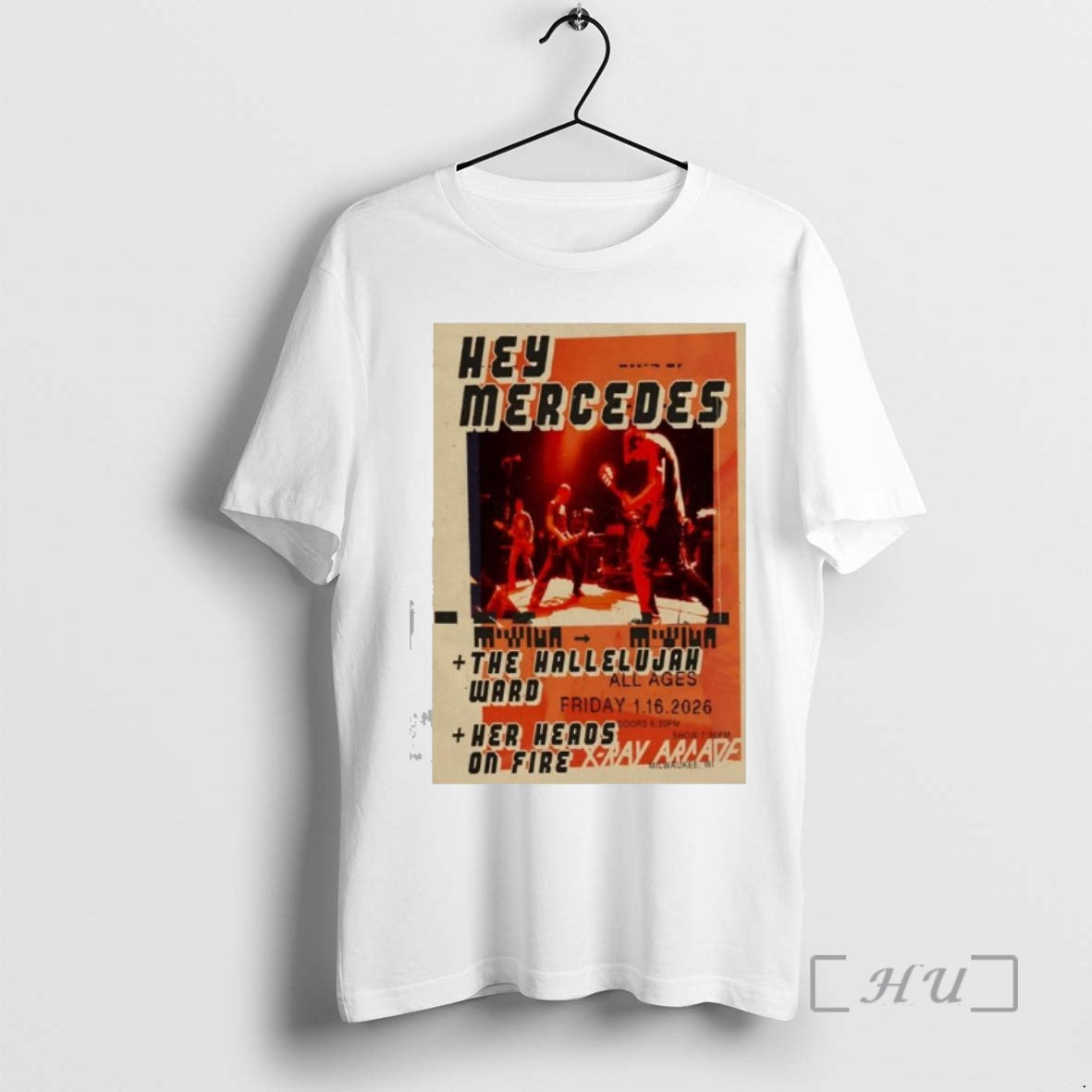 Officials Hey Mercedes X Ray Arcade Cudahy Wi Jan 16 2026 Premium T Shirts Sweater Hoodie, Sweatshirt | PopFlextees.com