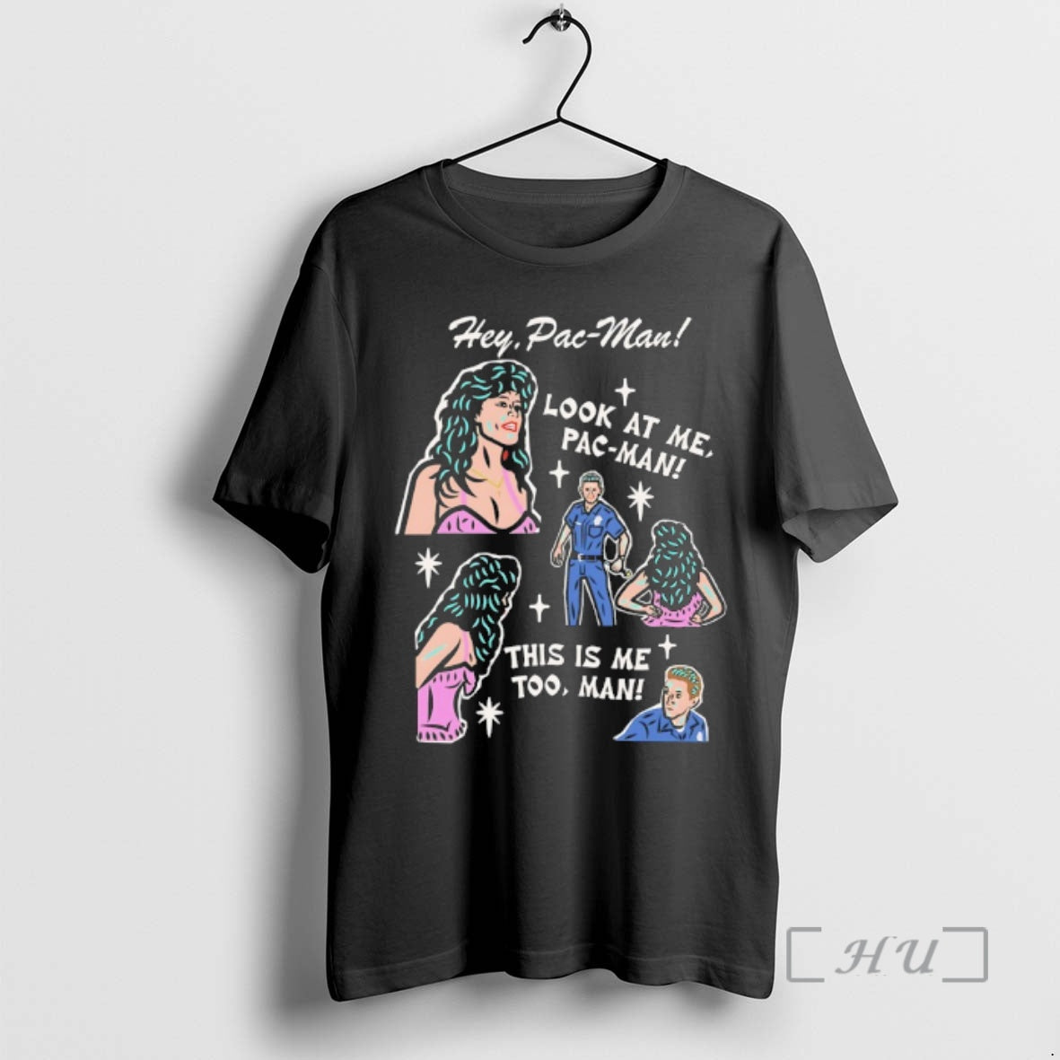 Officials Hey Pac Man Look At Me Pac Man This Is Me Too Man Premium T-Shirts, Hoodie, Sweatshirt | PopFlextees.com