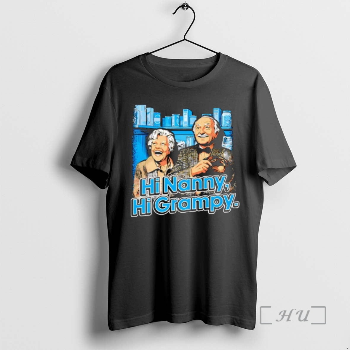 Officials Hi Nanny Hi Grampy Graphic T-Shirts, Hoodie, Sweatshirt | PopFlextees.com