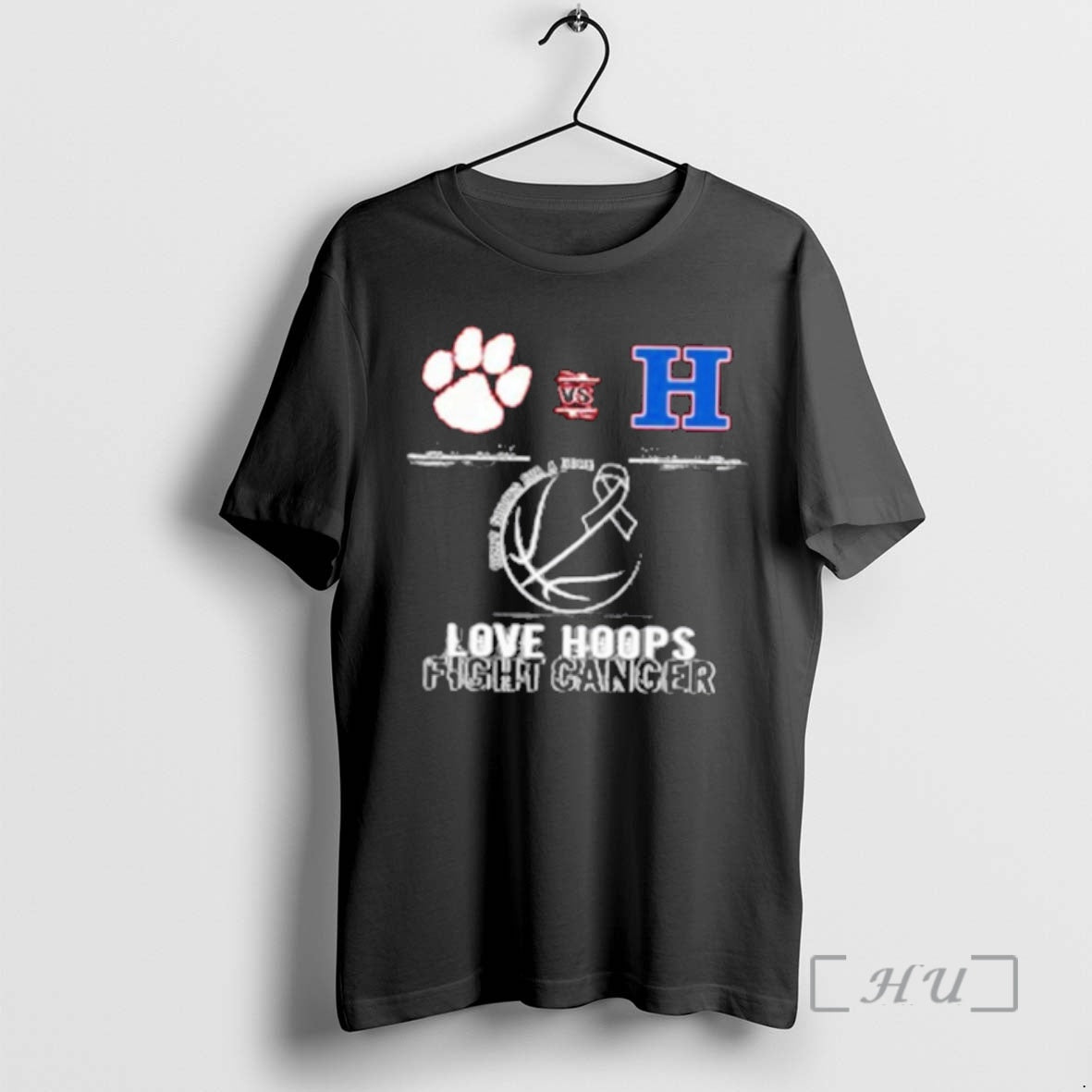 Officials Highlands Bluebirds Vs Beechwood Tiger 2026 Love Hoops Fight Cancer Premium T Shirts Sweater Hoodie, Sweatshirt
