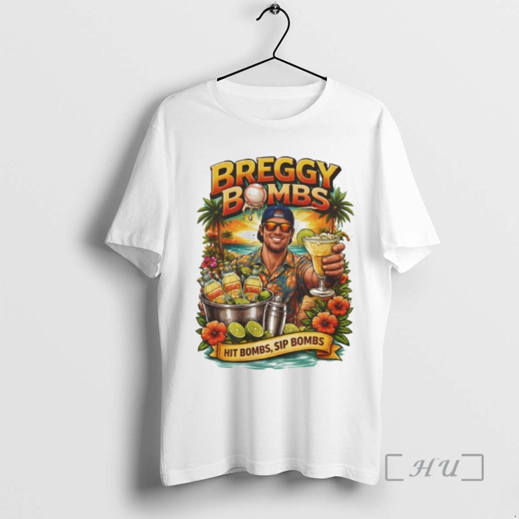 Officials Hit Bombs Sip Bombs Tropical Cocktail Breggy T-Shirts, Hoodie, Sweatshirt | PopFlextees.com
