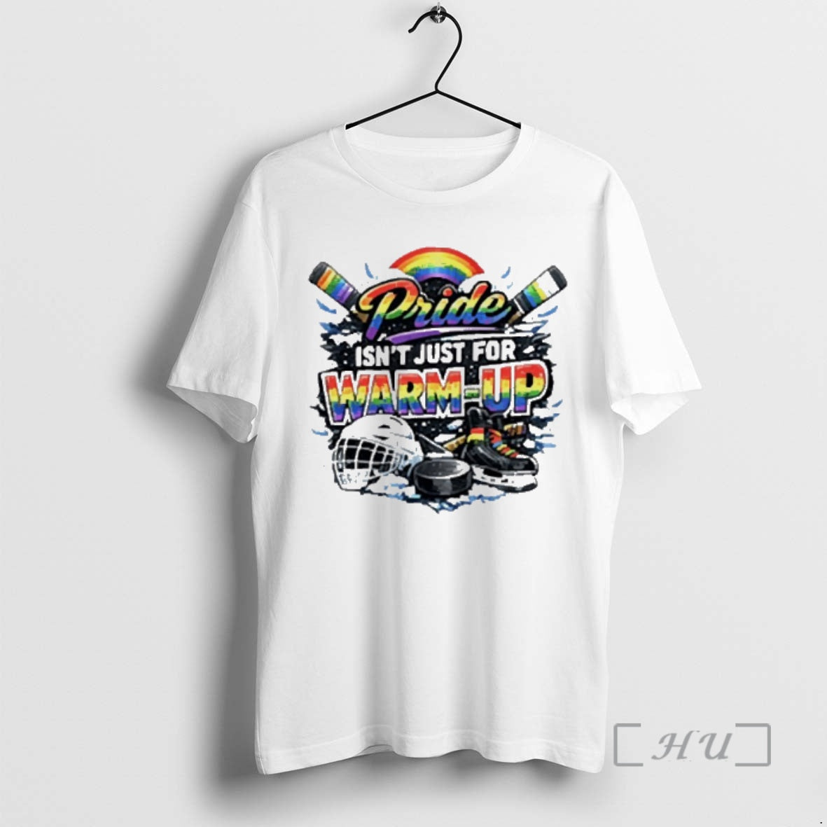 Officials Hockey Pride Isnt Just For Warm Up T-Shirts, Hoodie, Sweatshirt | PopFlextees.com