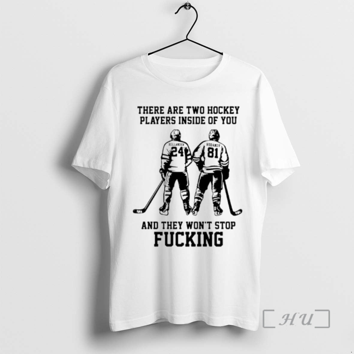Officials Hollander Rozanov There Are Two Hockey Players Inside Of You And They Wont Stop T-Shirts, Hoodie, Sweatshirt