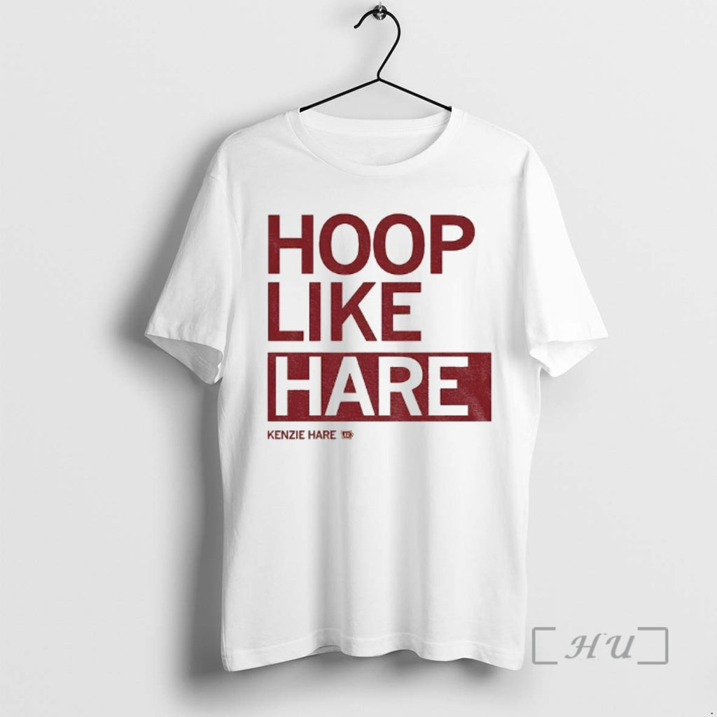 Officials Hoop Like Hare Kenzie Hare Basketball 2025 T-Shirts, Hoodie, Sweatshirt | PopFlextees.com