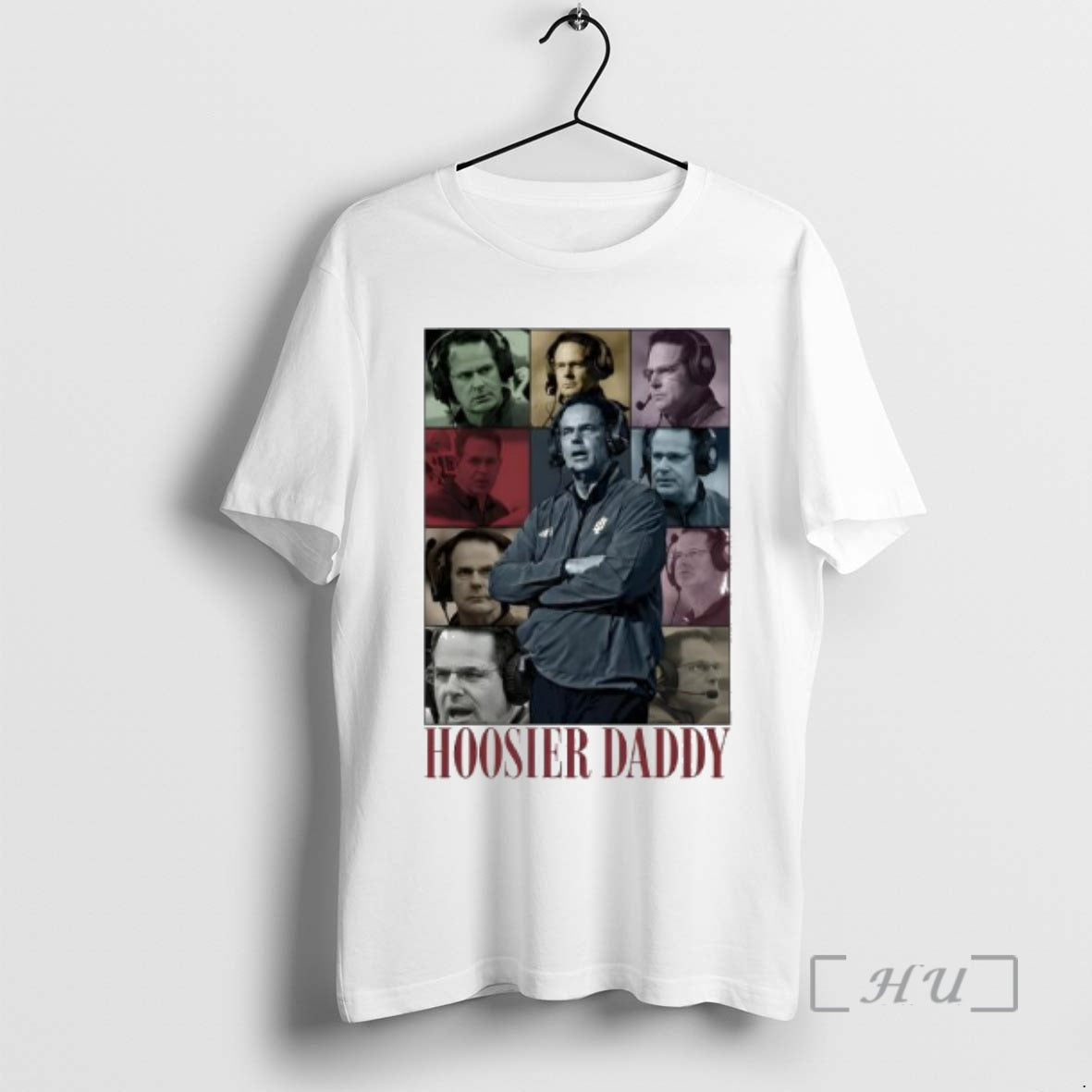 Officials Hoosier Daddy Vintage Football Graphic T-Shirts, Hoodie, Sweatshirt | PopFlextees.com