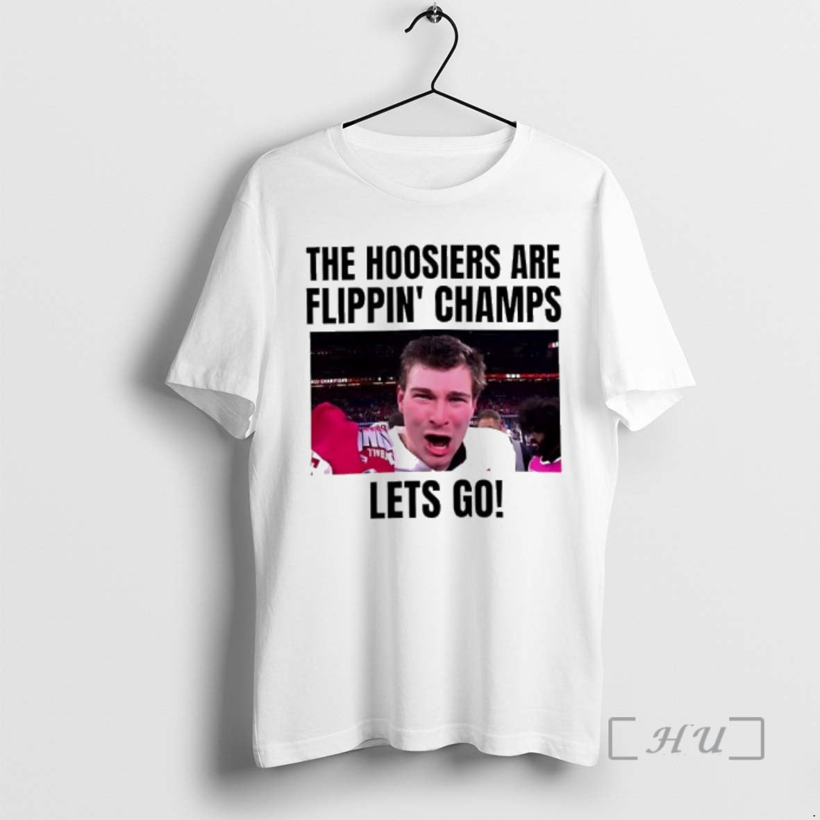 Officials Hoosiers Are Flippin Champs Lets Go T-Shirts, Hoodie, Sweatshirt | PopFlextees.com