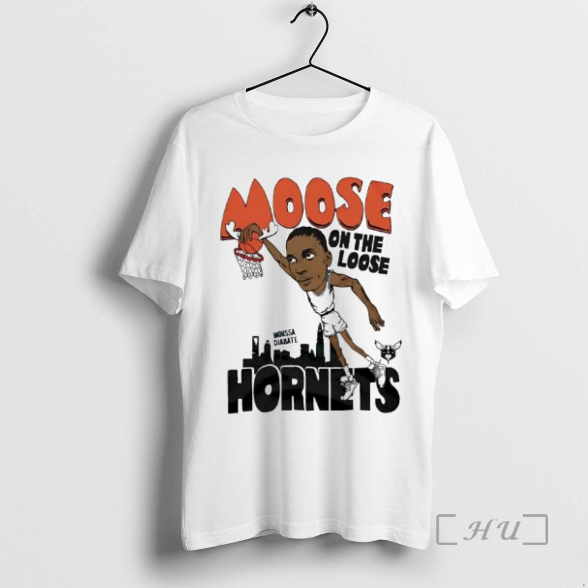 Officials Hornets Moussa Diabate Moose On The Loose Super Player T-Shirts, Hoodie, Sweatshirt | PopFlextees.com