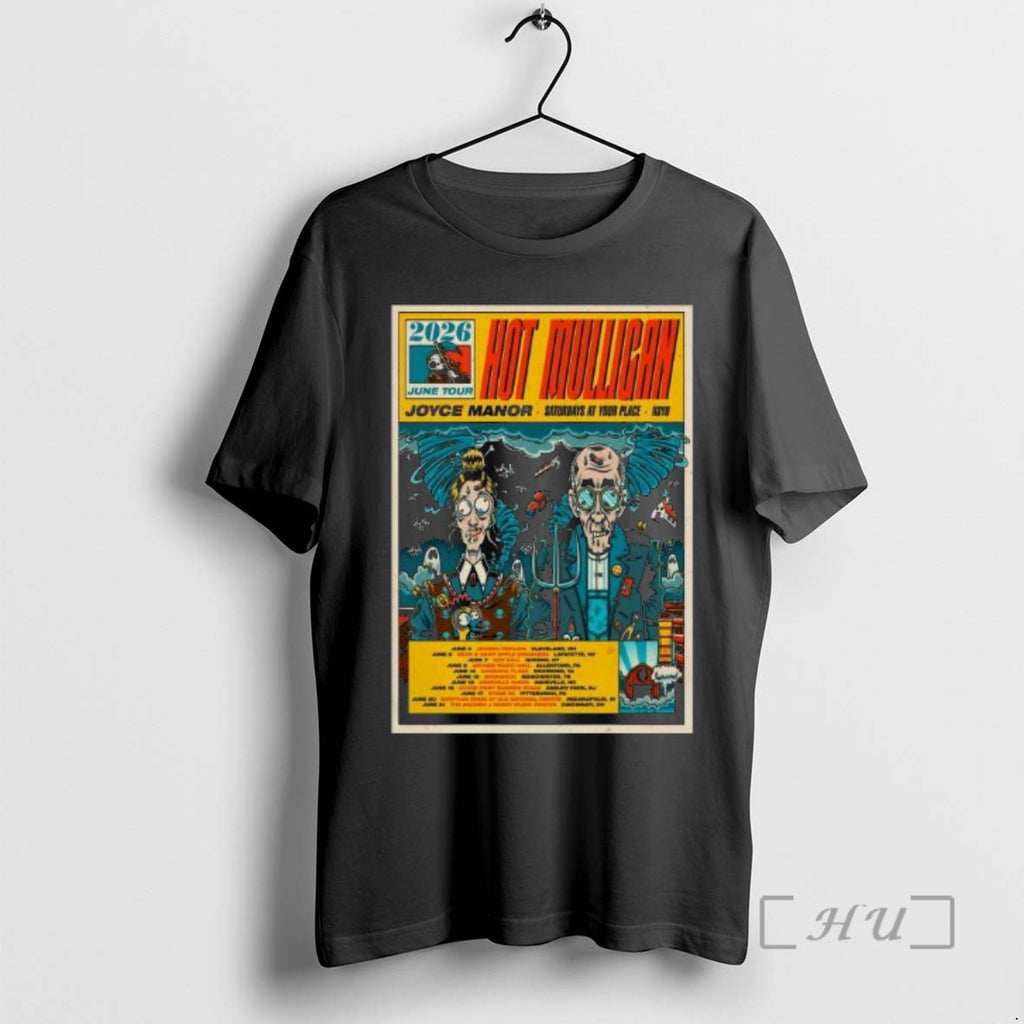 Officials Hot Mulligan Alternative Rock Tour 2026 T-Shirts, Hoodie, Sweatshirt | PopFlextees.com