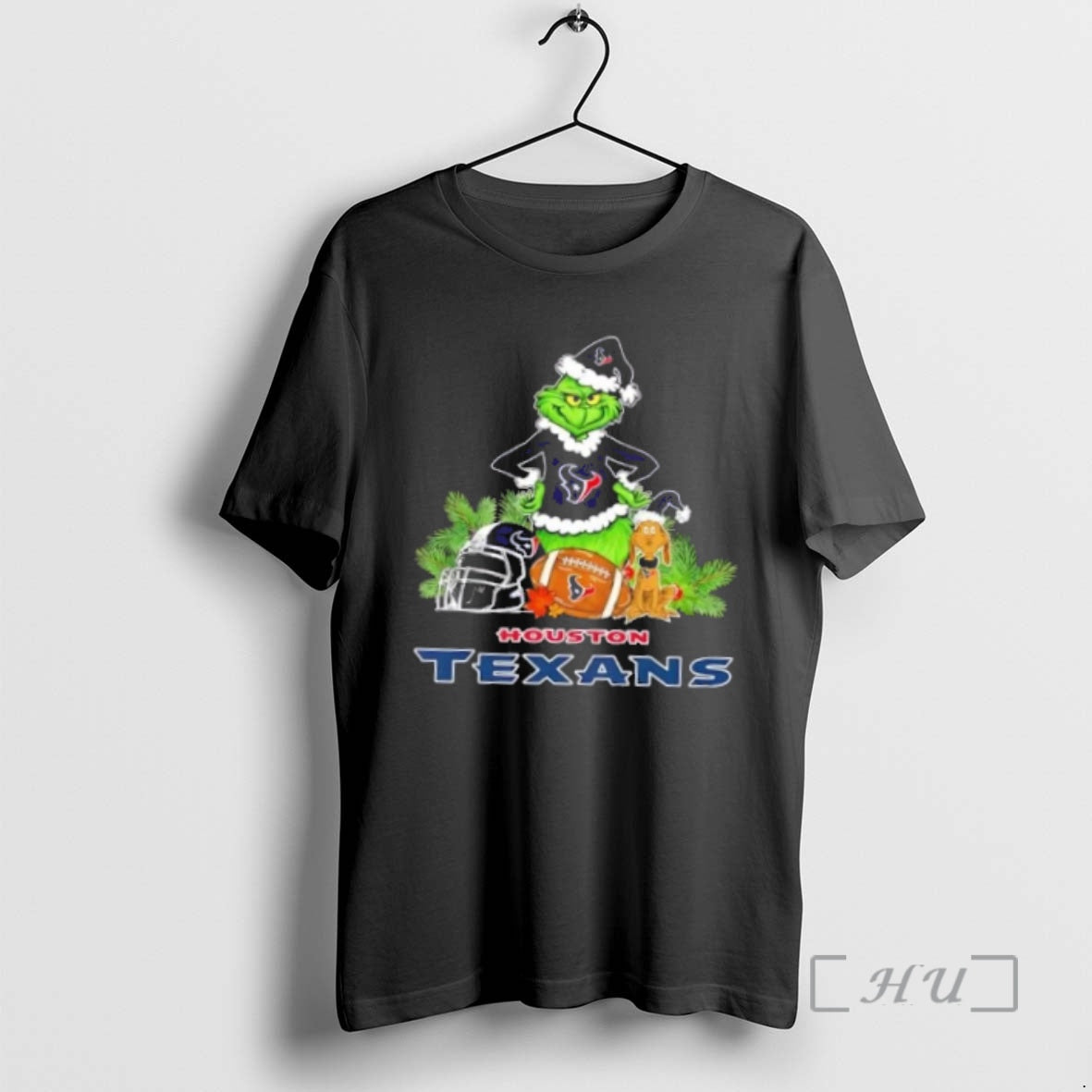 Officials Houston Texans Football X Grinch Max Dog Merry T-Shirts, Hoodie, Sweatshirt