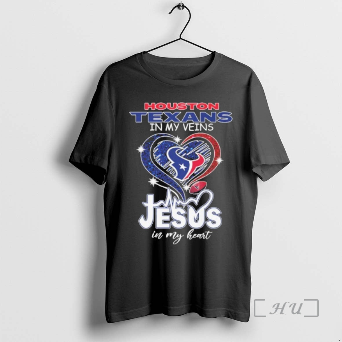 Officials Houston Texans My Veins Heart Logo Ball Jesus My Heart T-Shirts, Hoodie, Sweatshirt