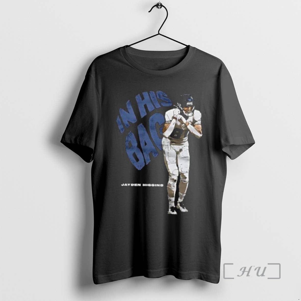 Officials Houston Texans Jayden Higgins In His Bag T-Shirts, Hoodie, Sweatshirt | PopFlextees.com