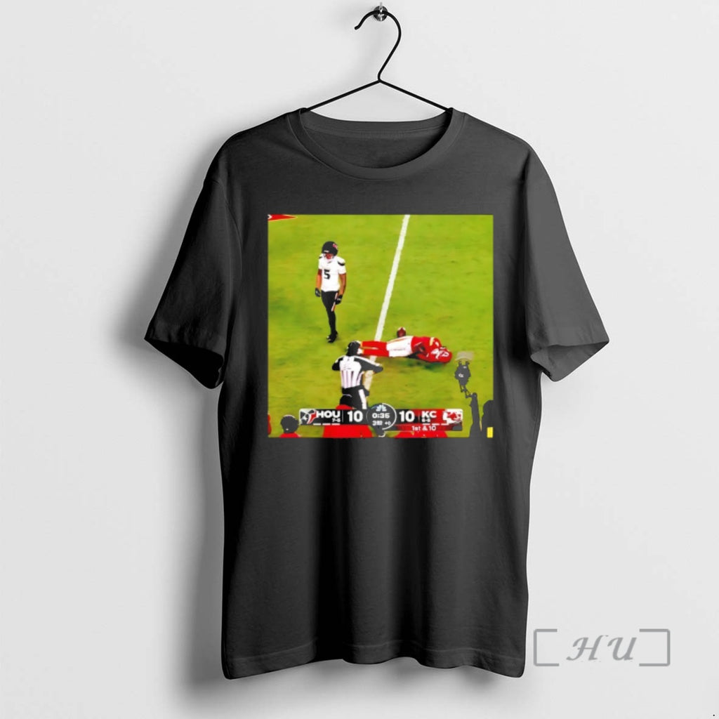 Officials Houston Texans Vs Kansas City Chiefs Viral Photo T-Shirts, Hoodie, Sweatshirt | PopFlextees.com