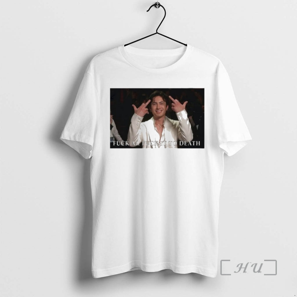 Officials Hudson Williams Fuck Ai Fuck It To Death T-Shirts, Hoodie, Sweatshirt | PopFlextees.com