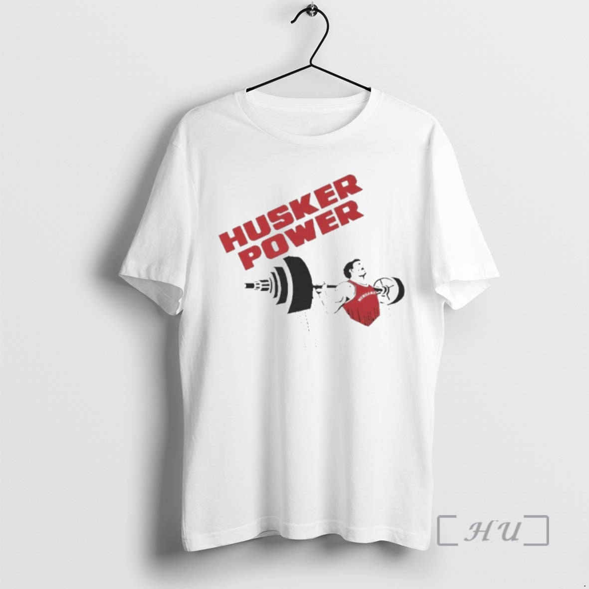 Officials Husker Power Logo Gym T-Shirts, Hoodie, Sweatshirt | PopFlextees.com