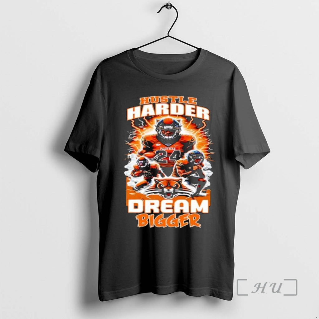 Officials Hustle Harder Dream Bigger Panther Football T-Shirts, Hoodie, Sweatshirt | PopFlextees.com