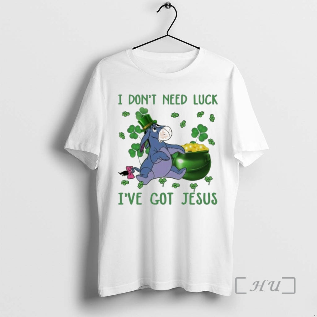 Officials I Dont Need Luck Ive Got Jesus T-Shirts, Hoodie, Sweatshirt | PopFlextees.com