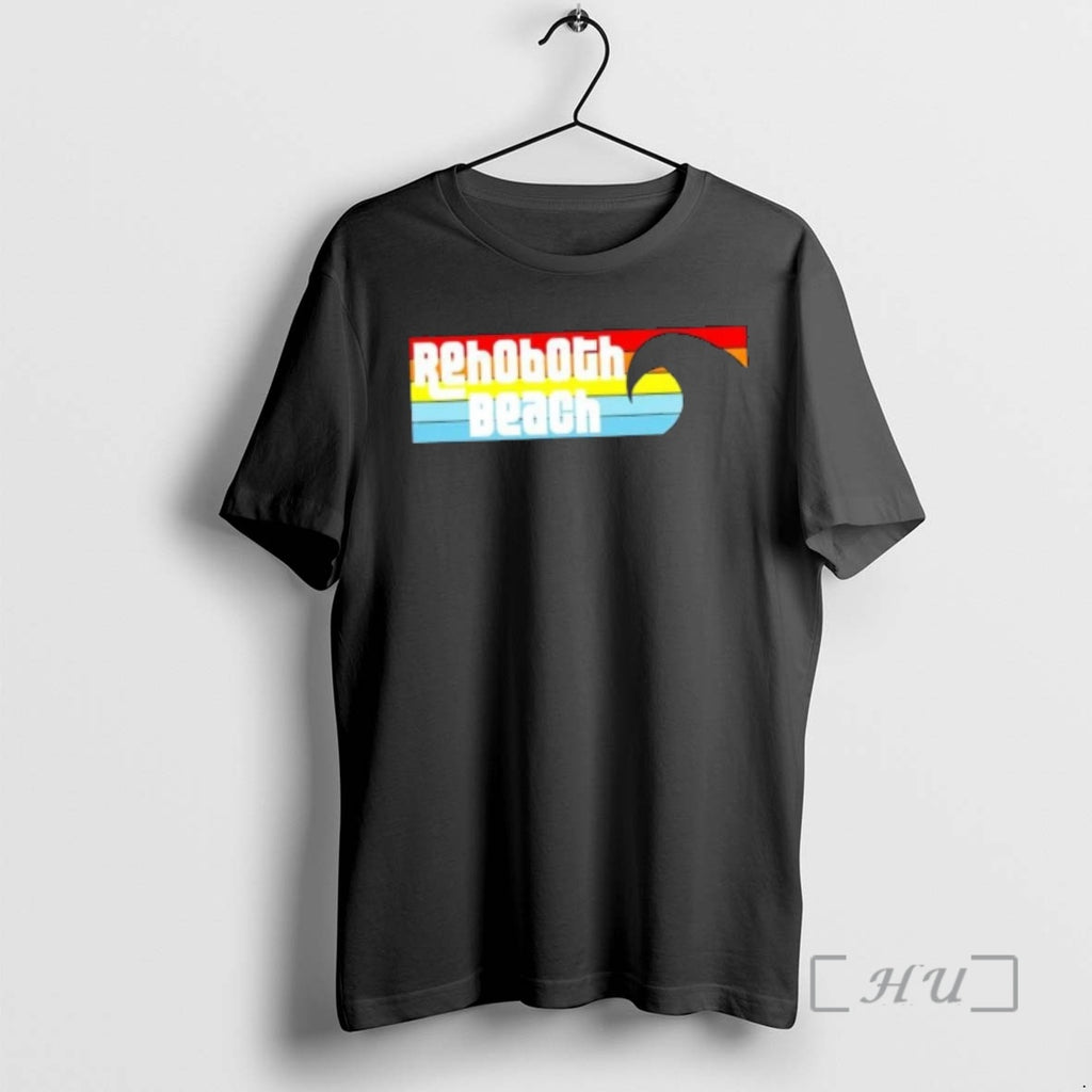 Officials I Love Rehoboth Beach Delaware De Atlantic Wave Vintage T-Shirts, Hoodie, Sweatshirt | PopFlextees.com