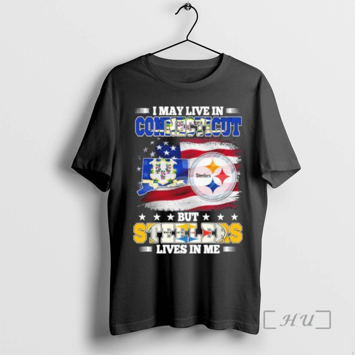 Officials I May Live Connecticut But Steelers Lives Me T-Shirts, Hoodie, Sweatshirt
