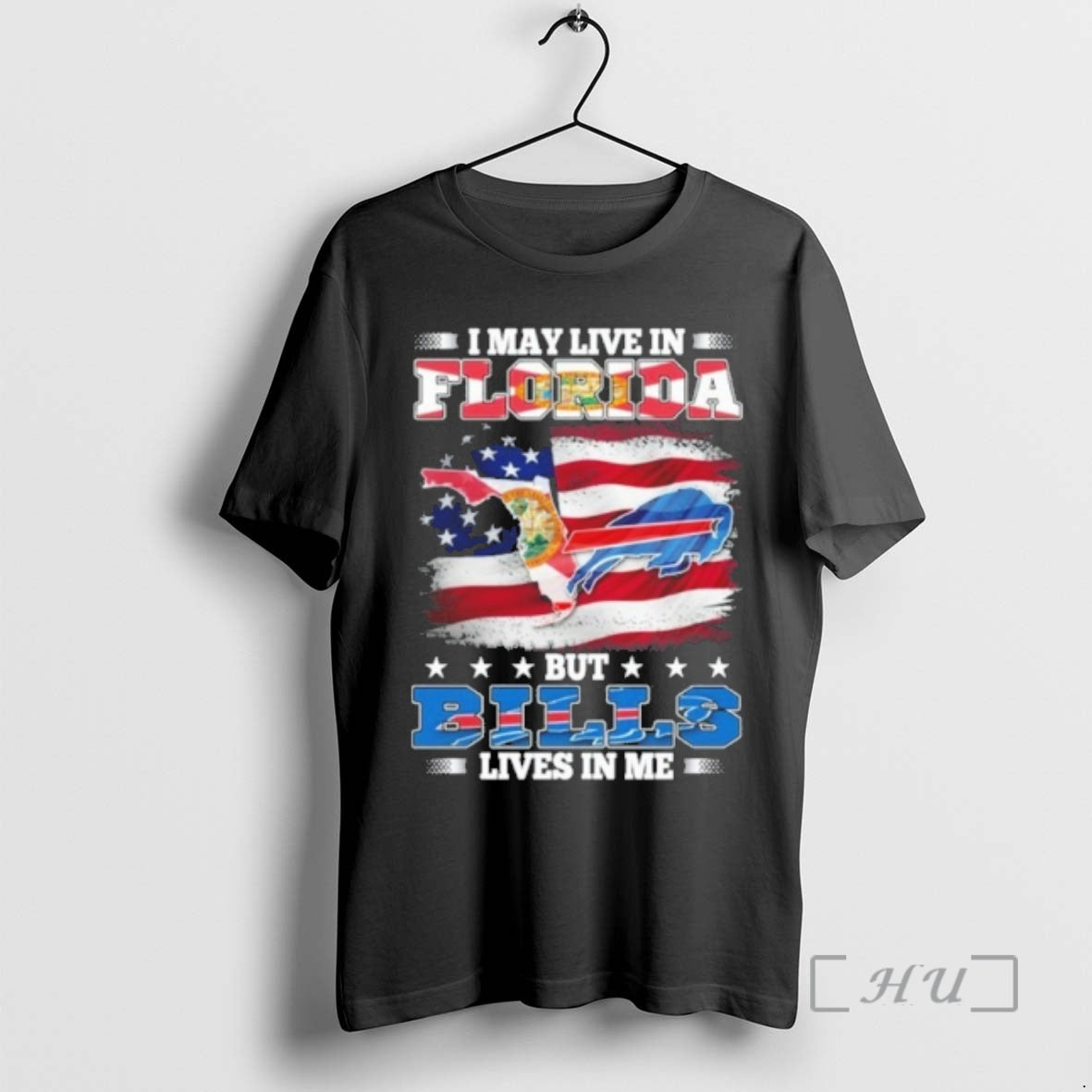 Officials I May Live In Florida But Bills Lives In Me Premium T Shirts Sweater Hoodie, Sweatshirt | PopFlextees.com