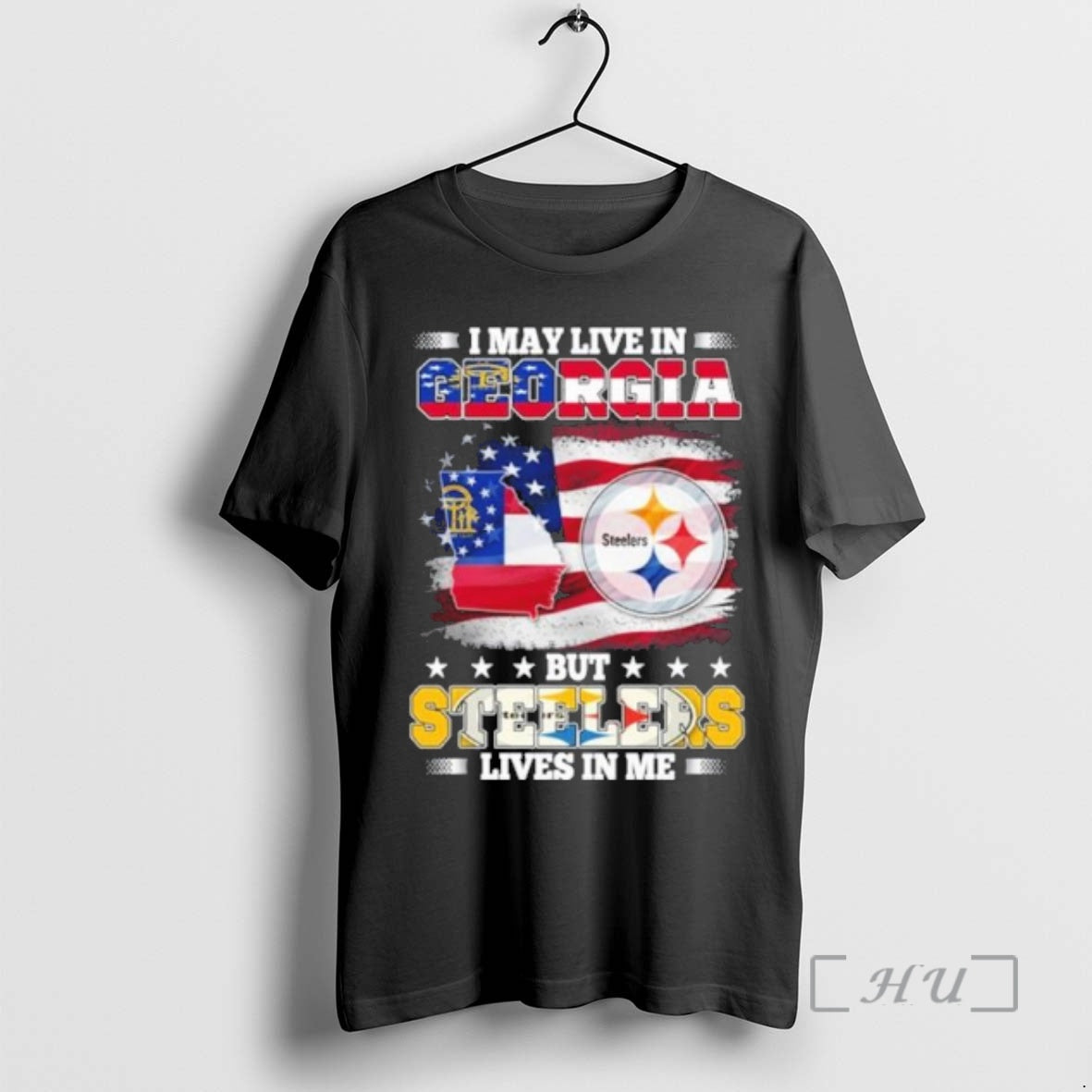 Officials I May Live Georgia But Steelers Lives Me T-Shirts, Hoodie, Sweatshirt