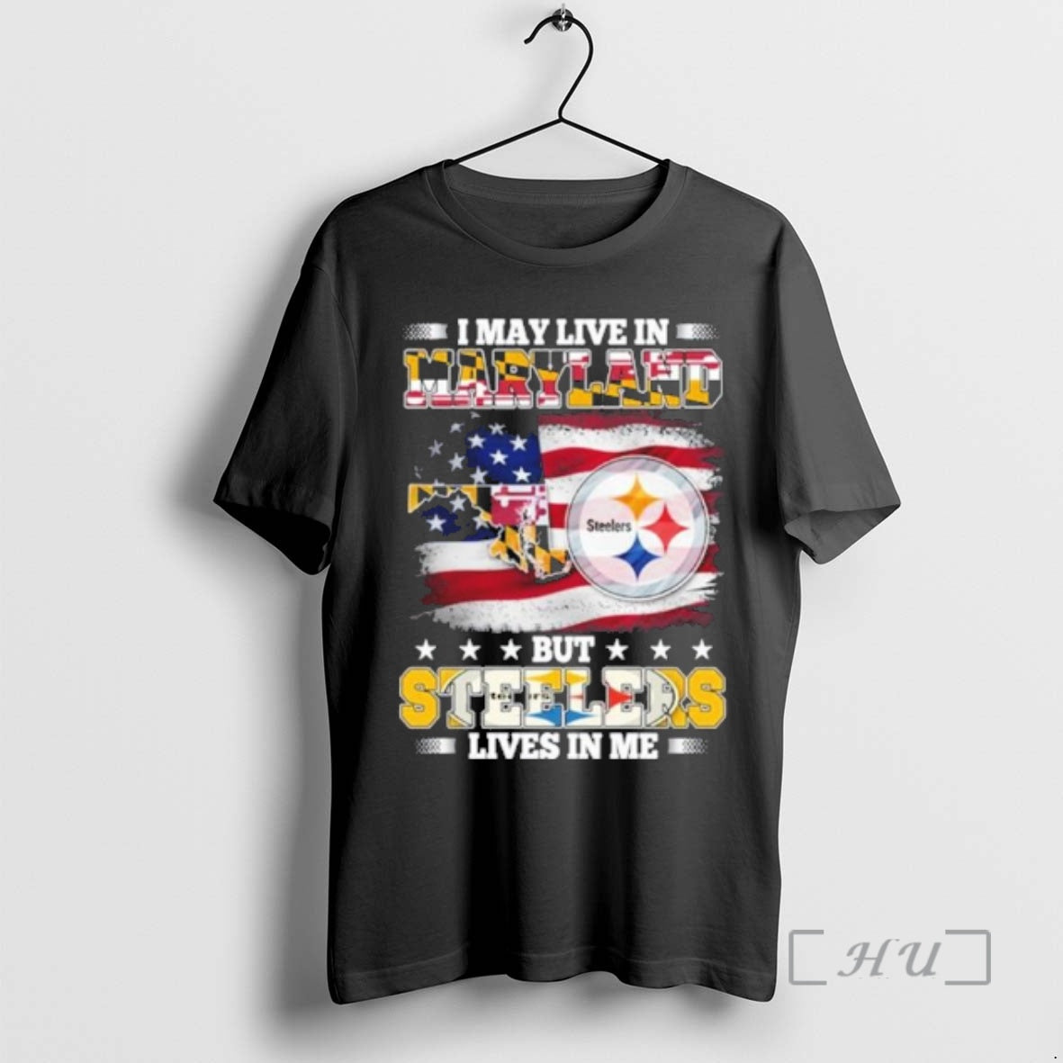 Officials I May Live Maryland But Steelers Lives Me T-Shirts, Hoodie, Sweatshirt