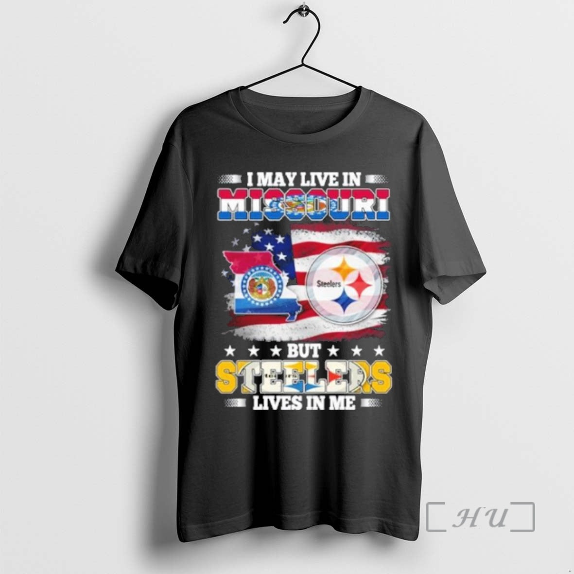 Officials I May Live Missouri But Steelers Lives Me T-Shirts, Hoodie, Sweatshirt