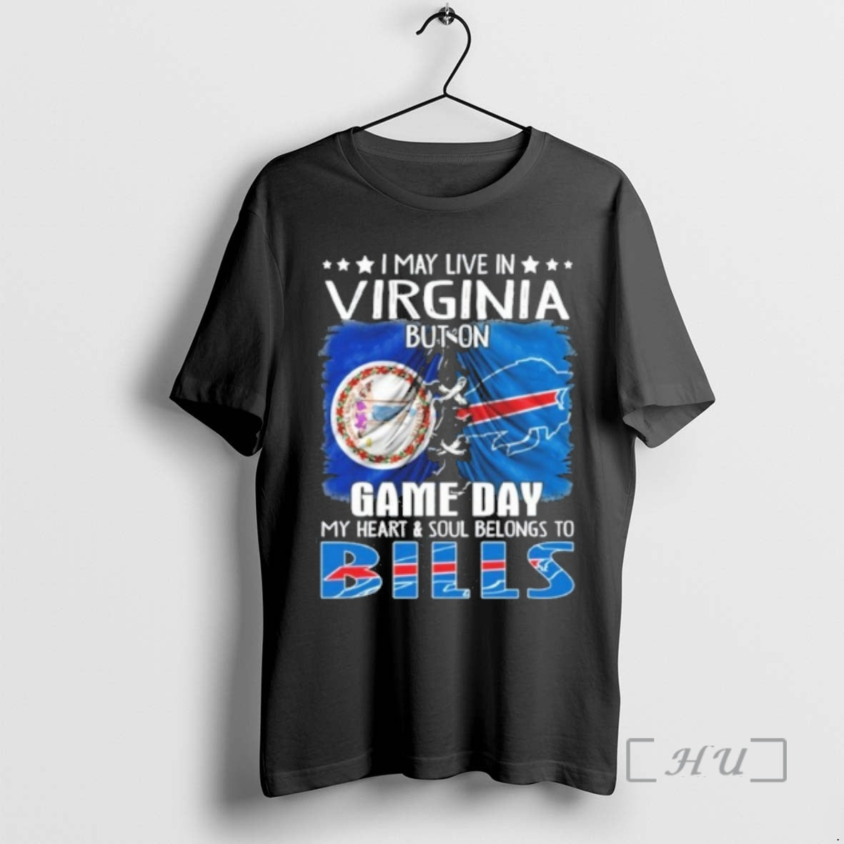 Officials I May Live In Virginia But On Game Day My Heart Soul Belong To T-Shirts, Hoodie, Sweatshirt | PopFlextees.com