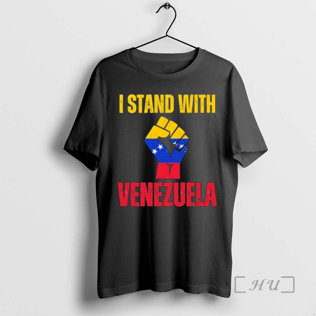 Officials I Stand With Venezuela Freedom Flag T-Shirts, Hoodie, Sweatshirt | PopFlextees.com