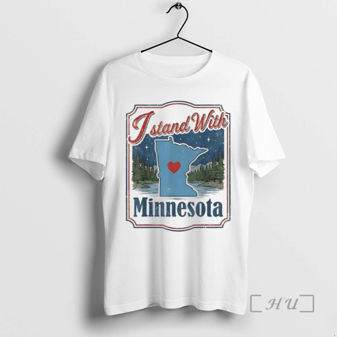Officials I Stand With Minnesota Retro Map T-Shirts, Hoodie, Sweatshirt | PopFlextees.com