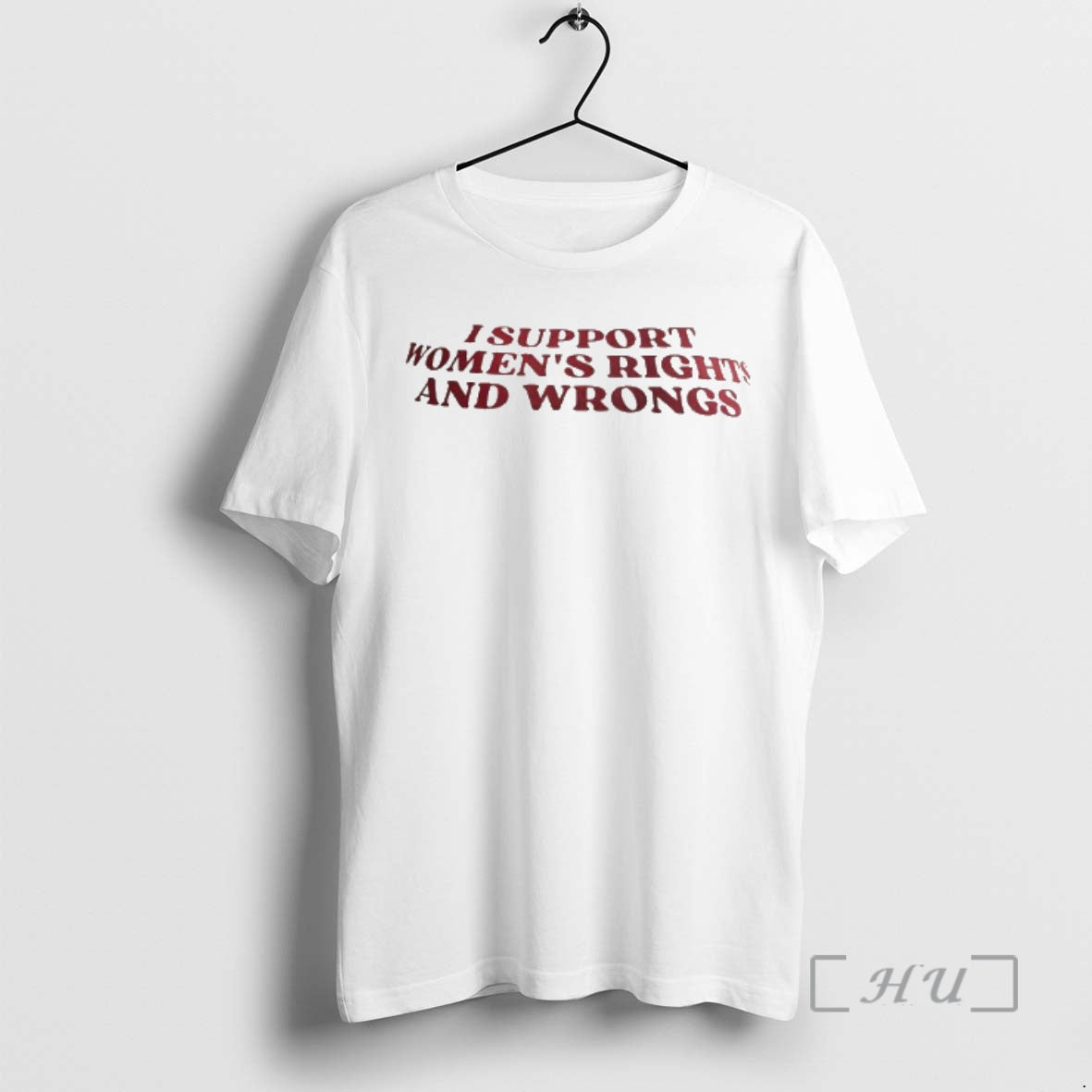 Officials I Support Womens Rights And Wrongs Text T-Shirts, Hoodie, Sweatshirt | PopFlextees.com
