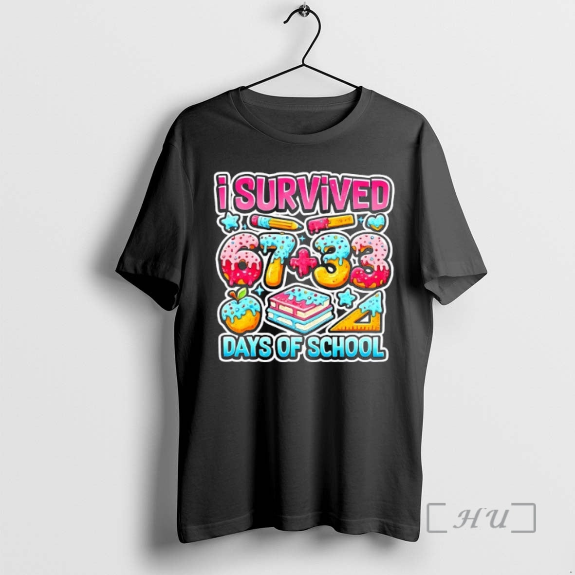 Officials I Survived 67 33 Days Of School 100 Days Of School 6 7 Meme T-Shirts, Hoodie, Sweatshirt | PopFlextees.com