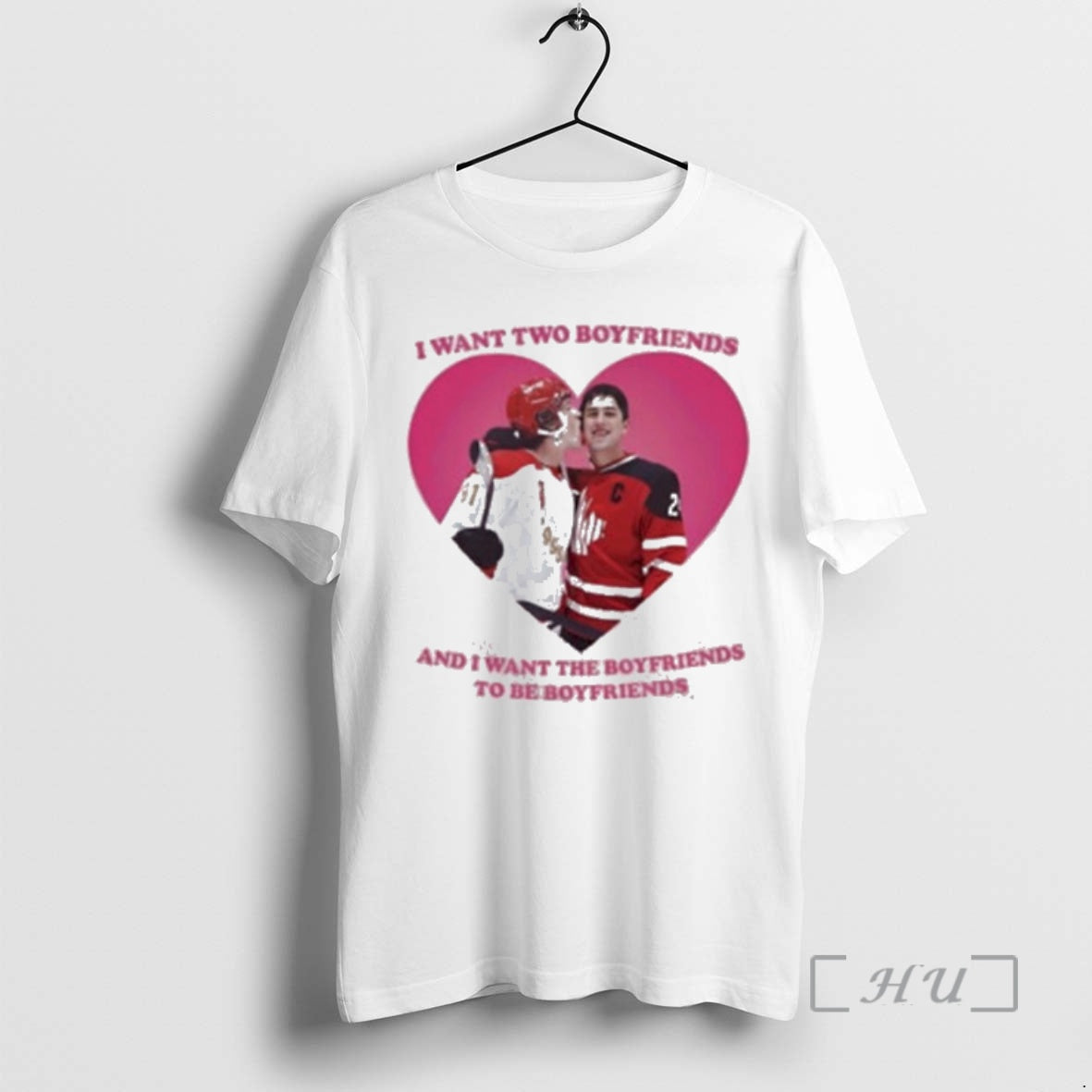 Officials I Want Two Boyfriends Hollander Rozanov With Heart For Valentine Premium T Shirts Sweater Hoodie, Sweatshirt