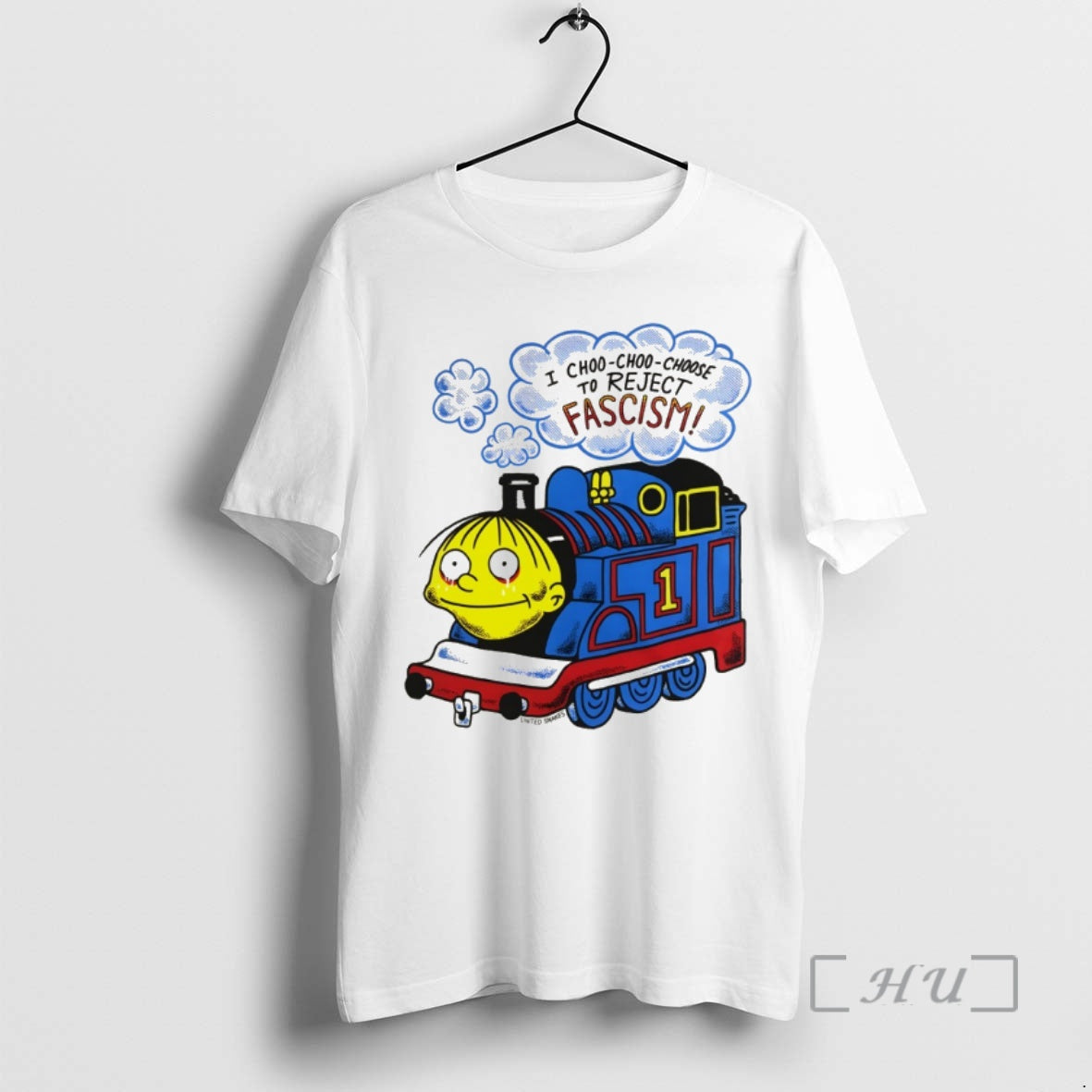 Officials I Choo Choo Choose To Reject Fascism Vintage T-Shirts, Hoodie, Sweatshirt | PopFlextees.com