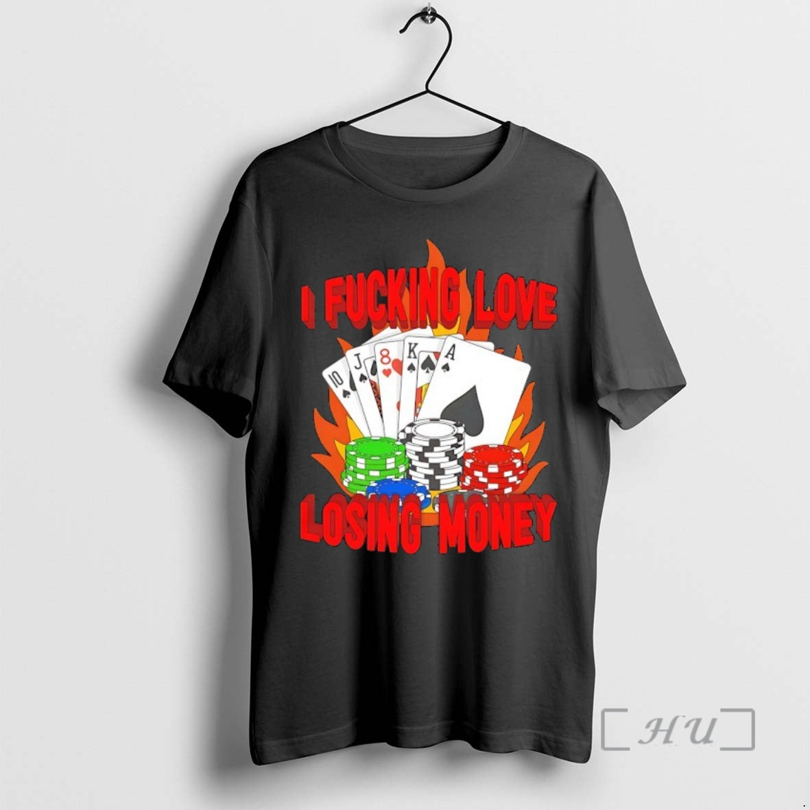 Officials I Fcking Love Losing Money Casino T-Shirts, Hoodie, Sweatshirt | PopFlextees.com