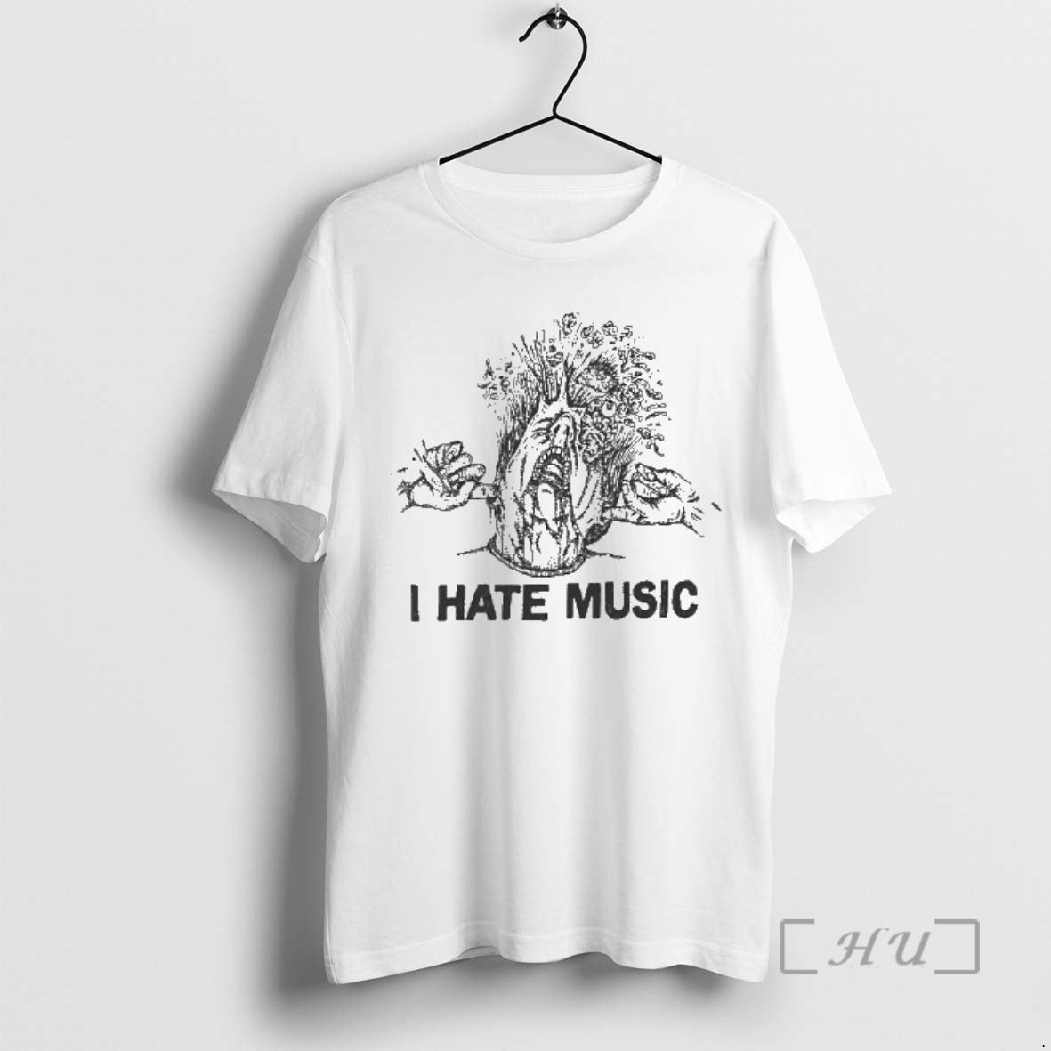 Officials I Hate Music Graphic T-Shirts, Hoodie, Sweatshirt | PopFlextees.com