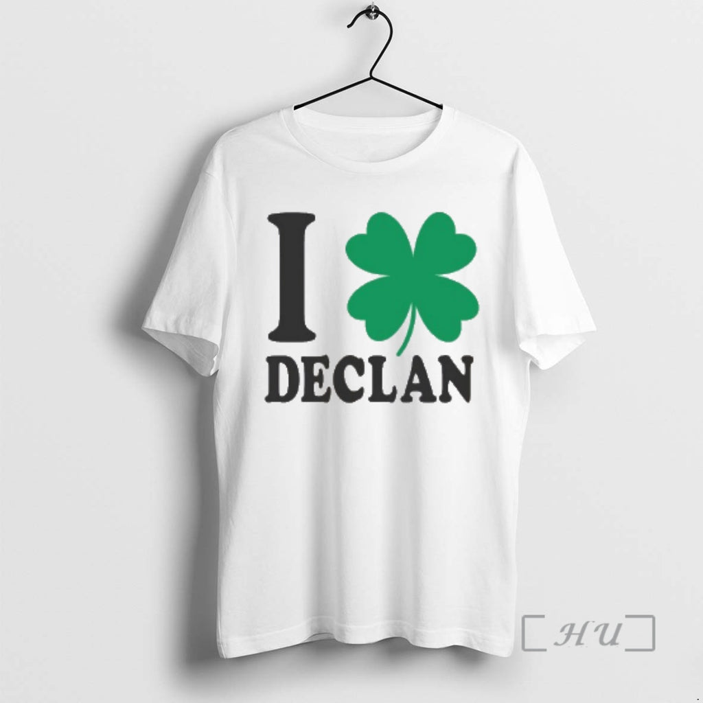 Officials I Love Declan Shamrock T-Shirts, Hoodie, Sweatshirt | PopFlextees.com