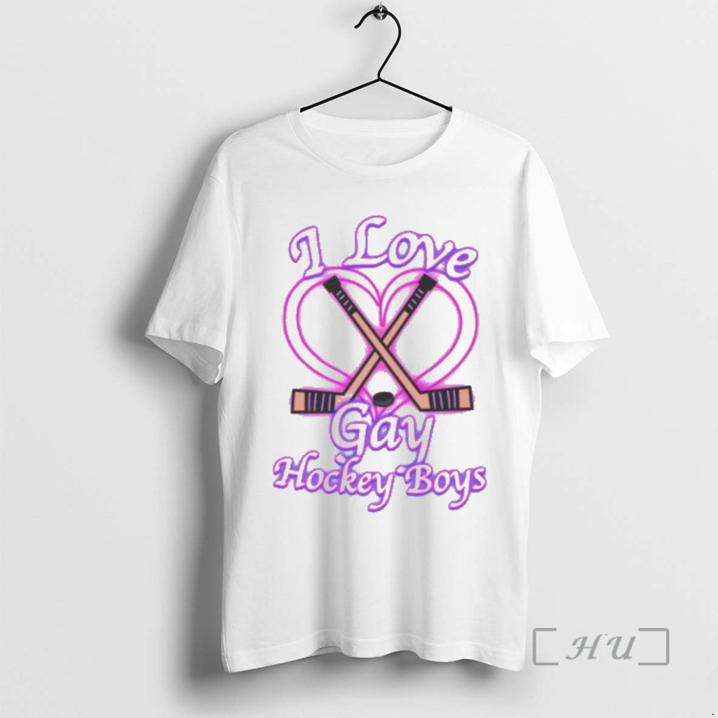 Officials I Love Gay Hockey Boys T-Shirts, Hoodie, Sweatshirt | PopFlextees.com