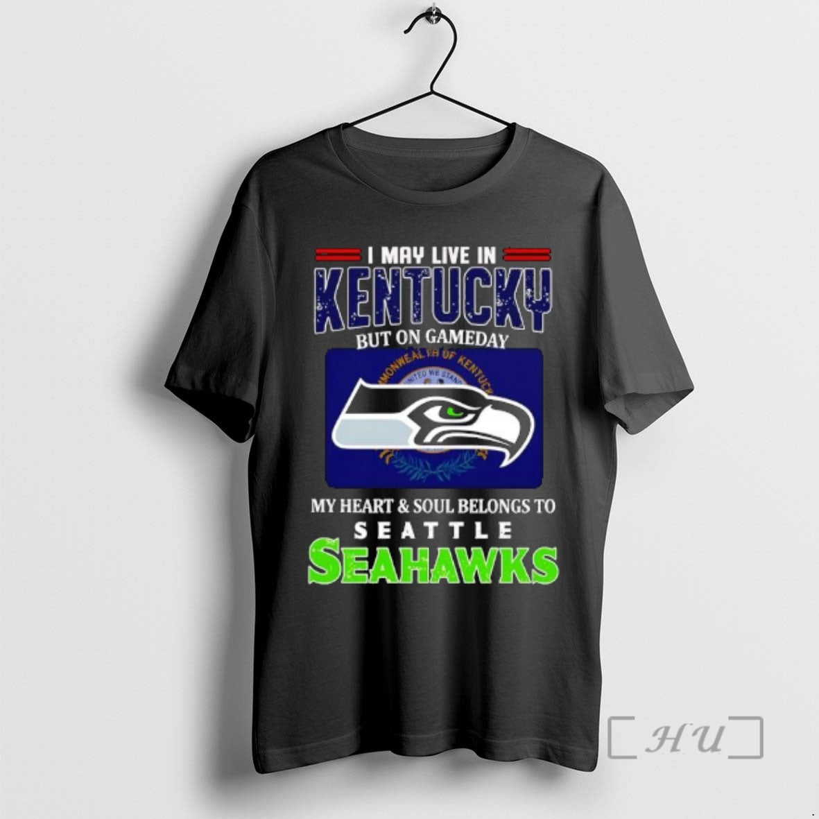 Officials I May Live In Kentucky But On Gameday My Heart Soul Belongs To Seattle T-Shirts, Hoodie, Sweatshirt