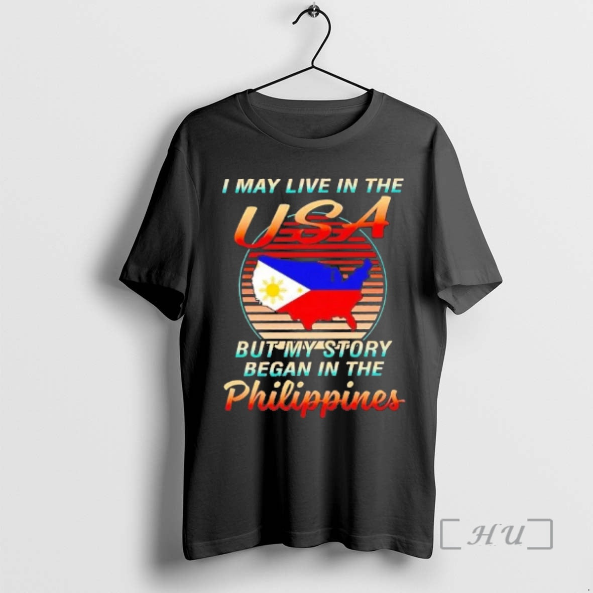 Officials I May Live In The Usa But My Story Began In The Philippines Premium T-Shirts, Hoodie, Sweatshirt | PopFlextees.com