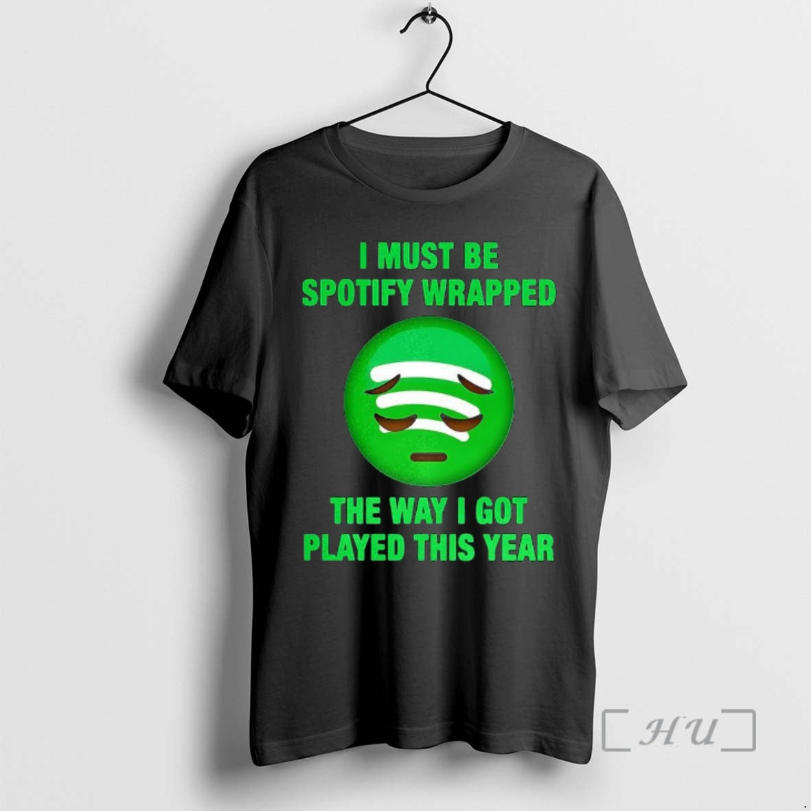 Officials I Must Be Wrapped The Way I Got Played This Year Emoji Spotify Sad T-Shirts, Hoodie, Sweatshirt | PopFlextees.com
