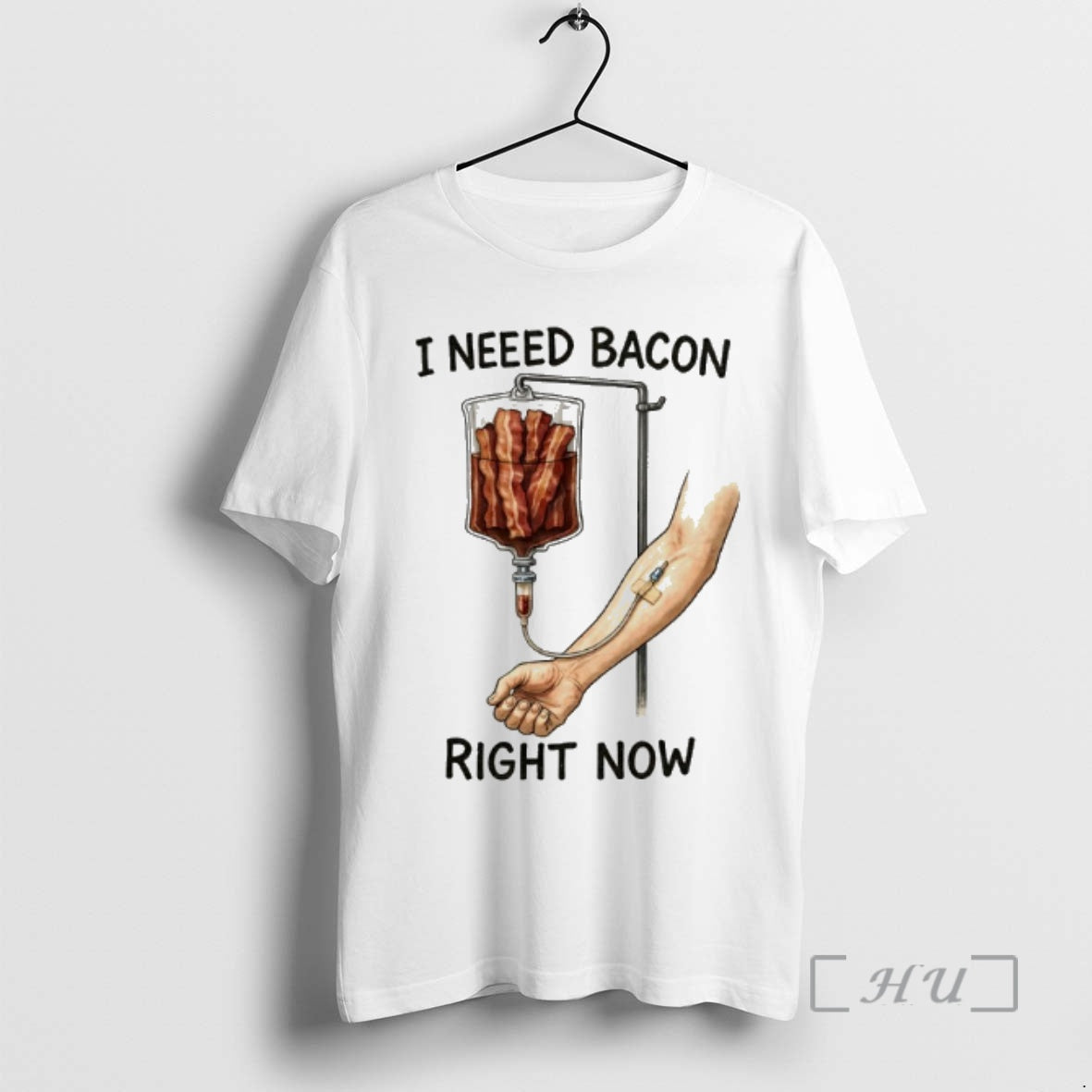 Officials I Need Bacon Right Now T-Shirts, Hoodie, Sweatshirt | PopFlextees.com